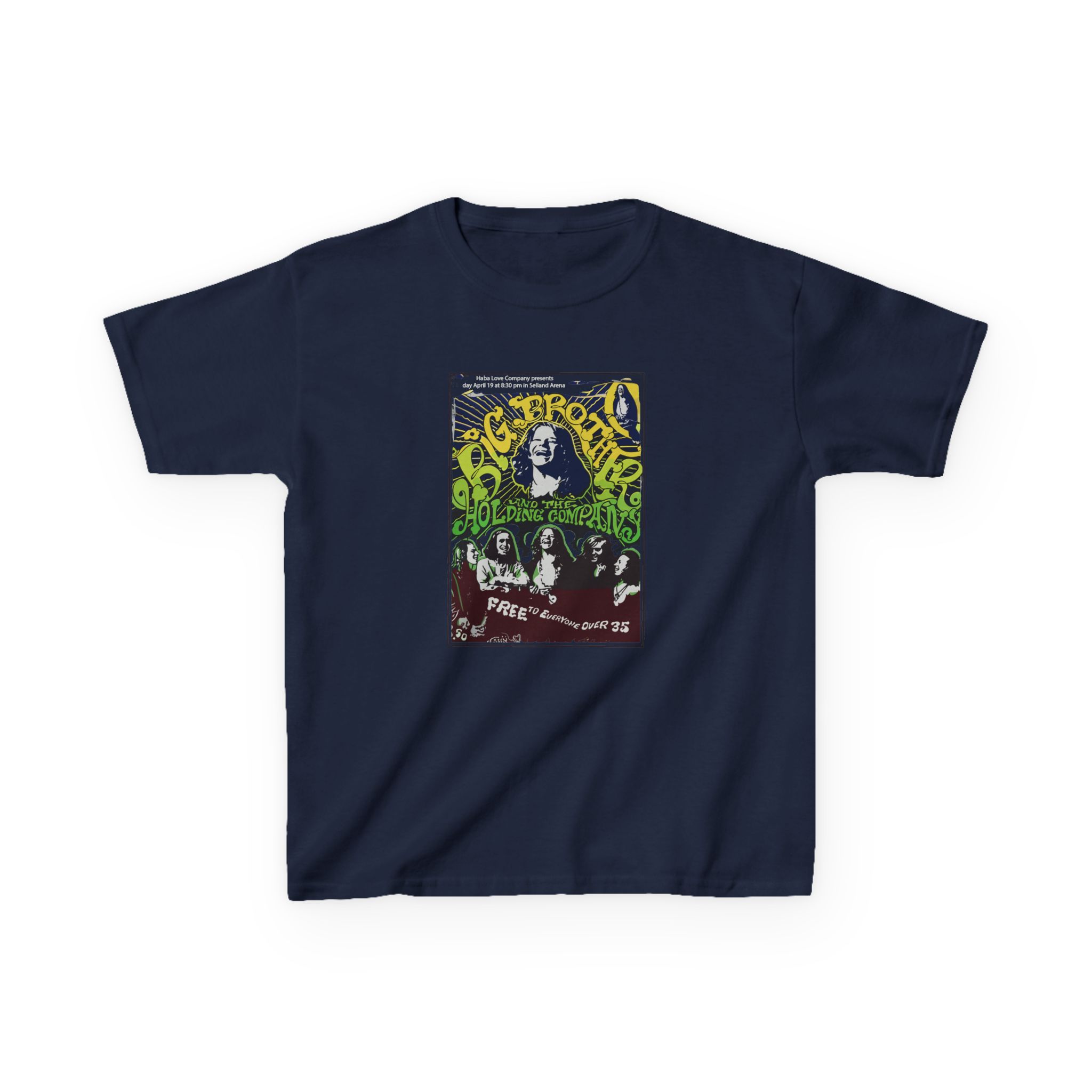 Janis Joplin Free to Everyone Kids Heavy Cotton™ Tee - Image 3