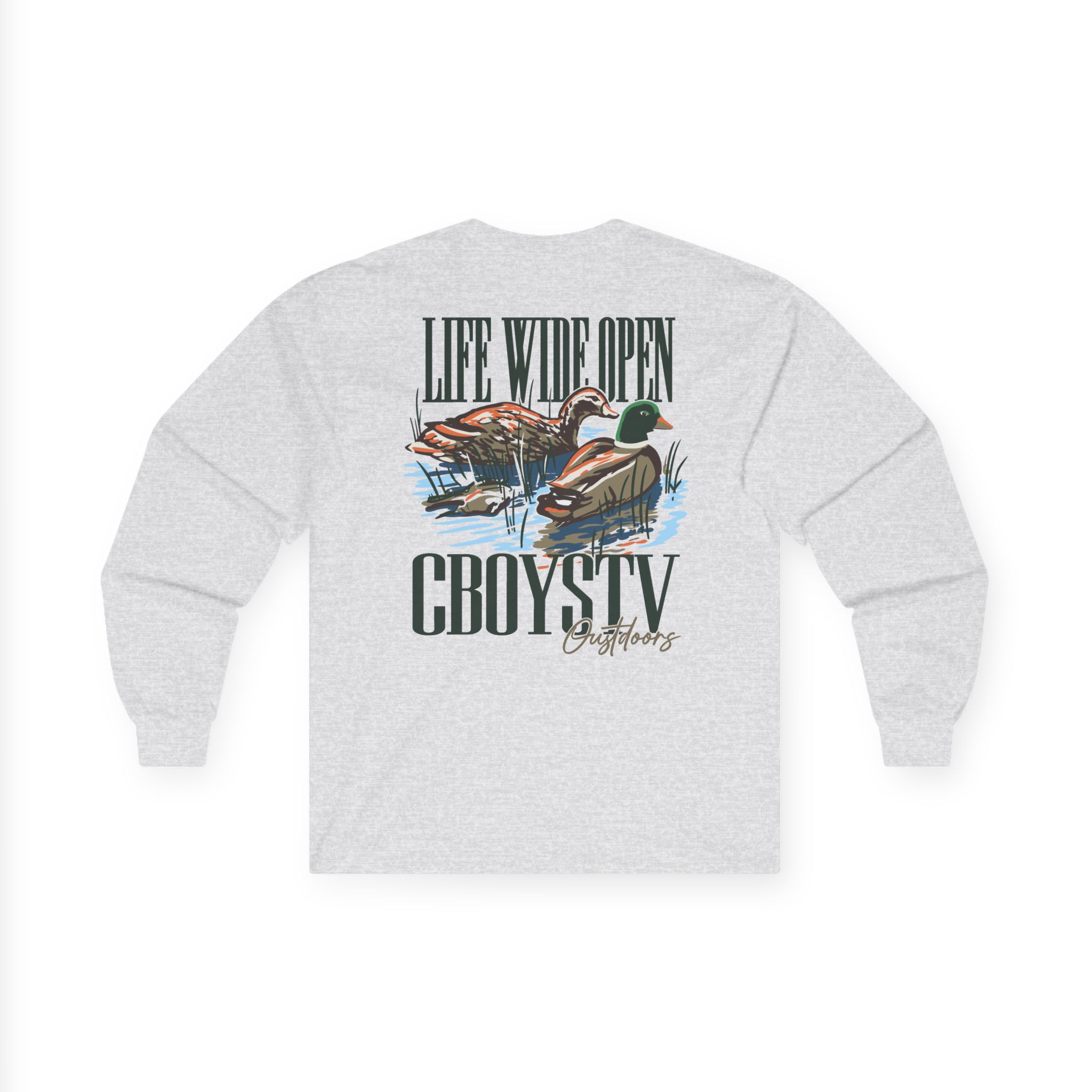 Cboystv Mallard Unisex Ultra Cotton Long Sleeve Tee - Image 4