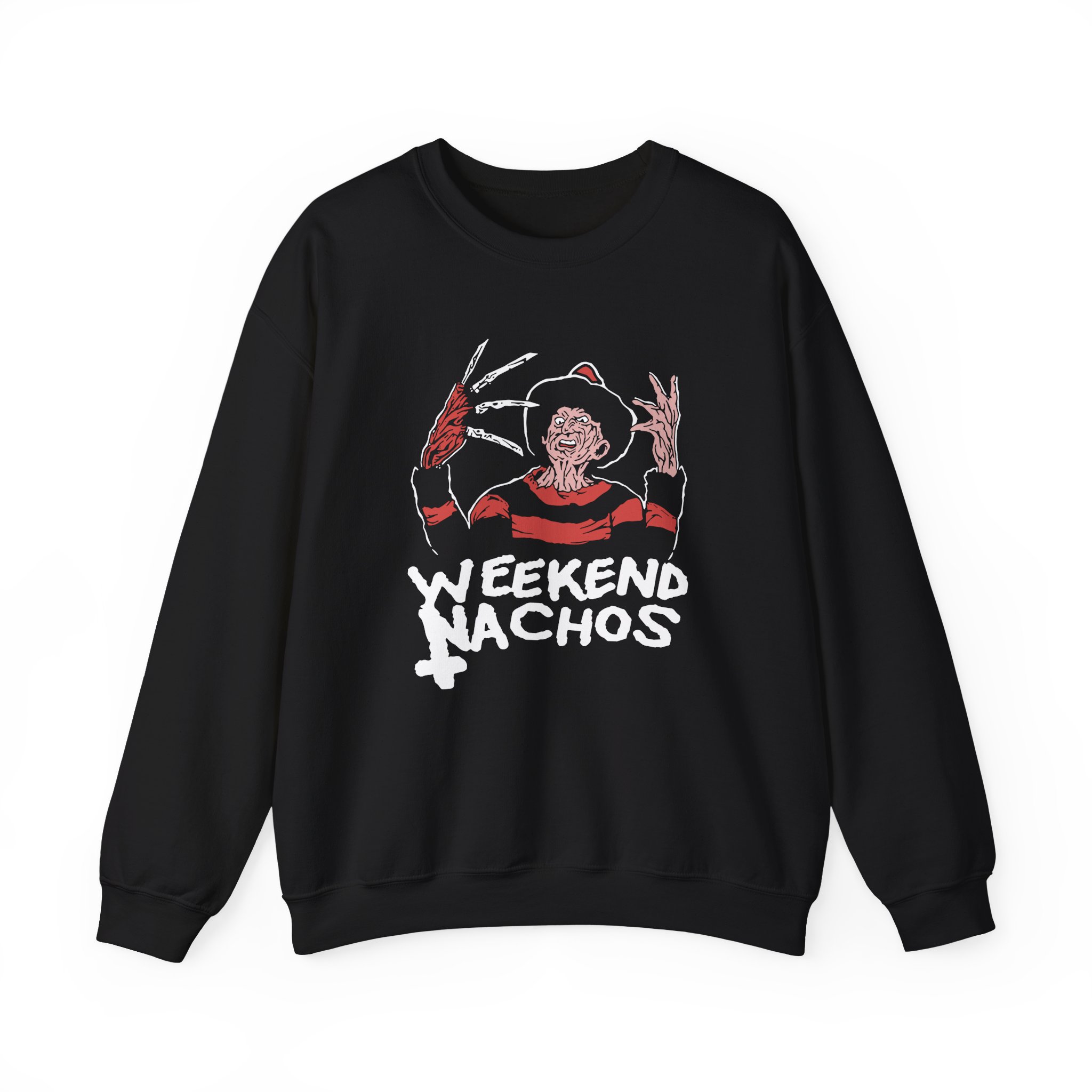 Weekend Nachos Freddy Unisex Heavy Blend™ Crewneck Sweatshirt