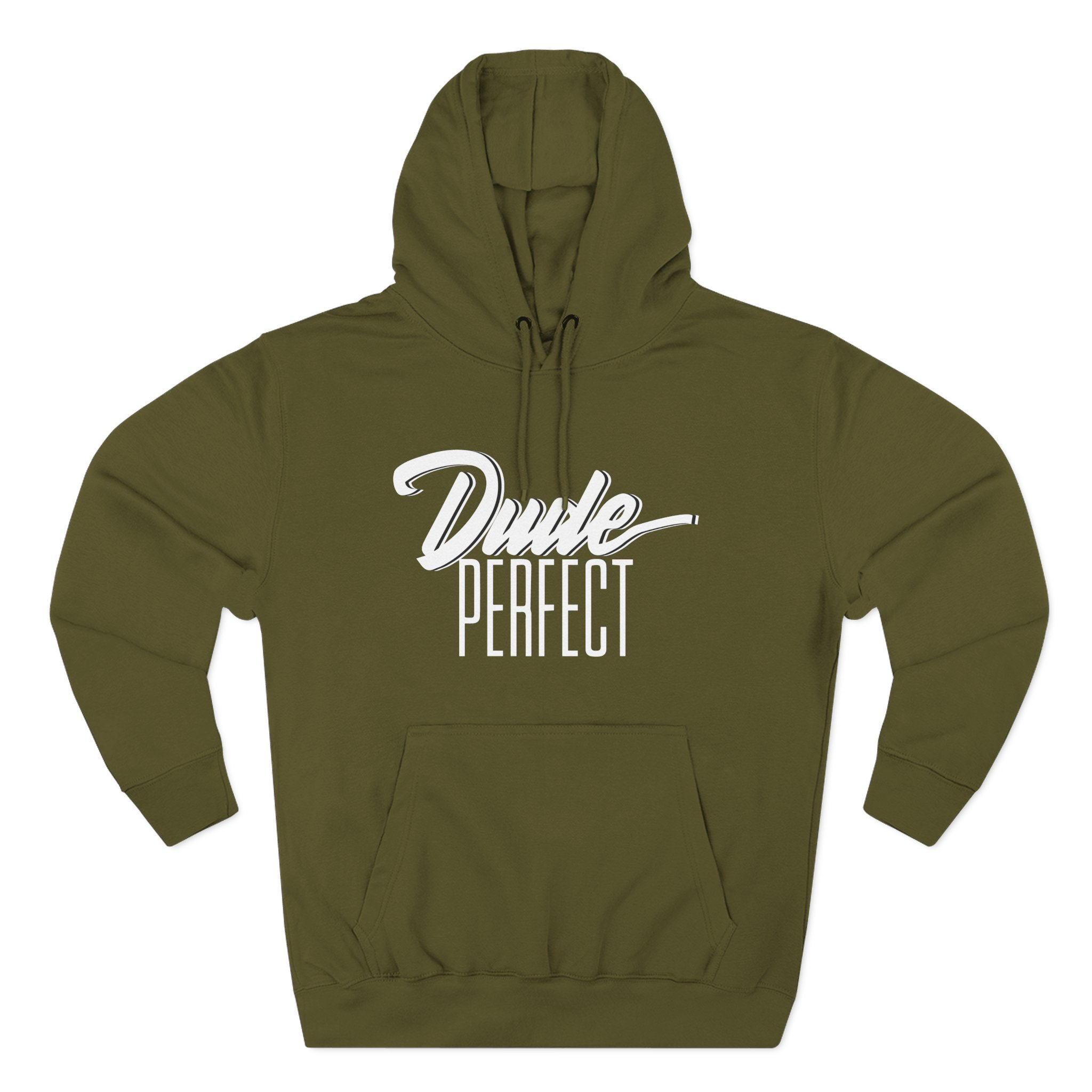 Dude Perfect Dude Script Three-Panel Fleece Hoodie - Image 5