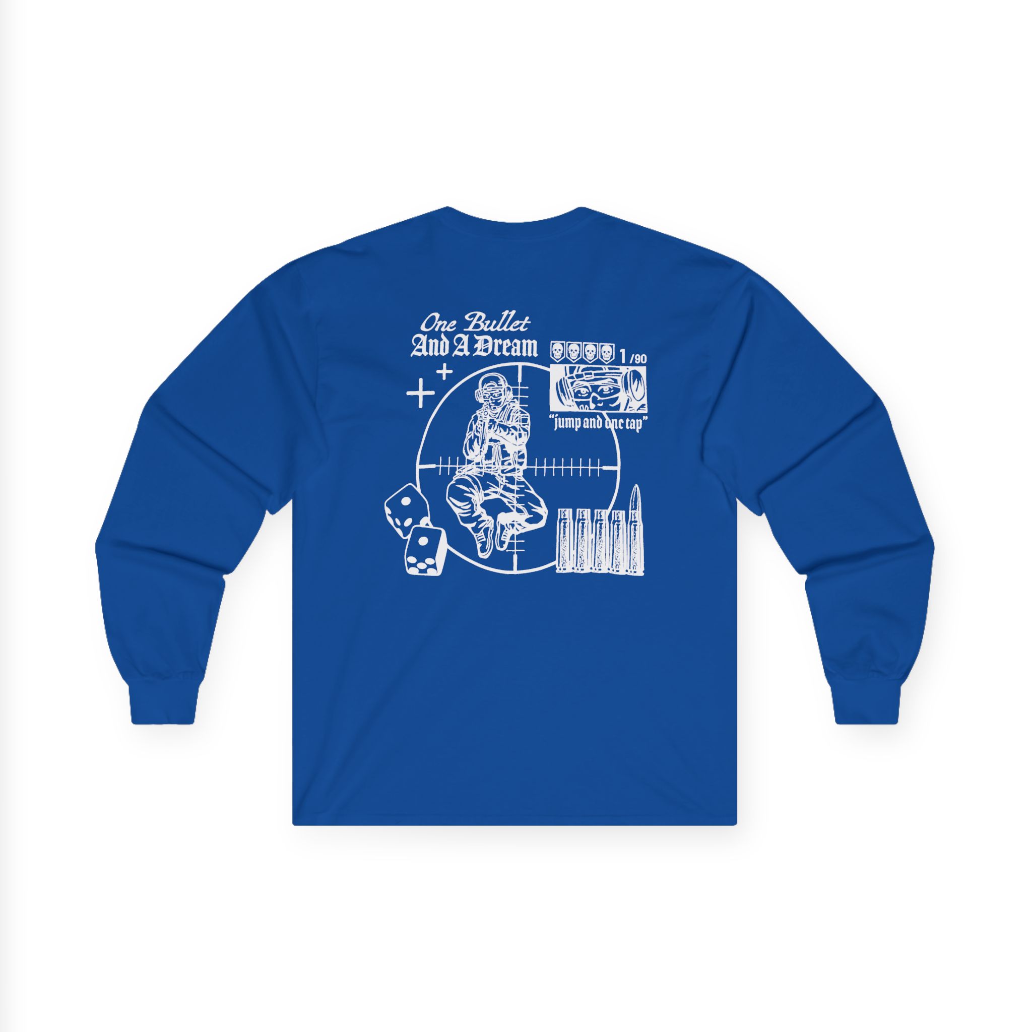 Shroud One Bulle Unisex Ultra Cotton Long Sleeve Tee - Image 10