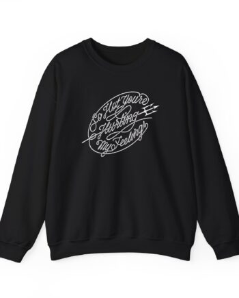 Caroline Polachek So Hot You're Hurting My Feelings Unisex Heavy Blend™ Crewneck Sweatshirt