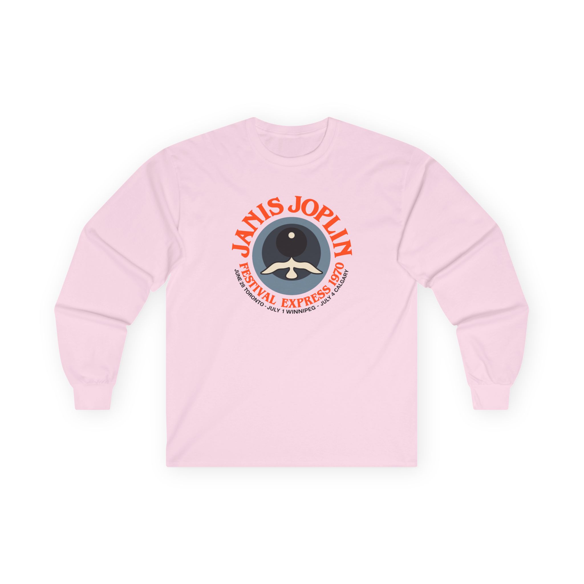 Janis Joplin Festival Express 1970 Unisex Ultra Cotton Long Sleeve Tee - Image 9