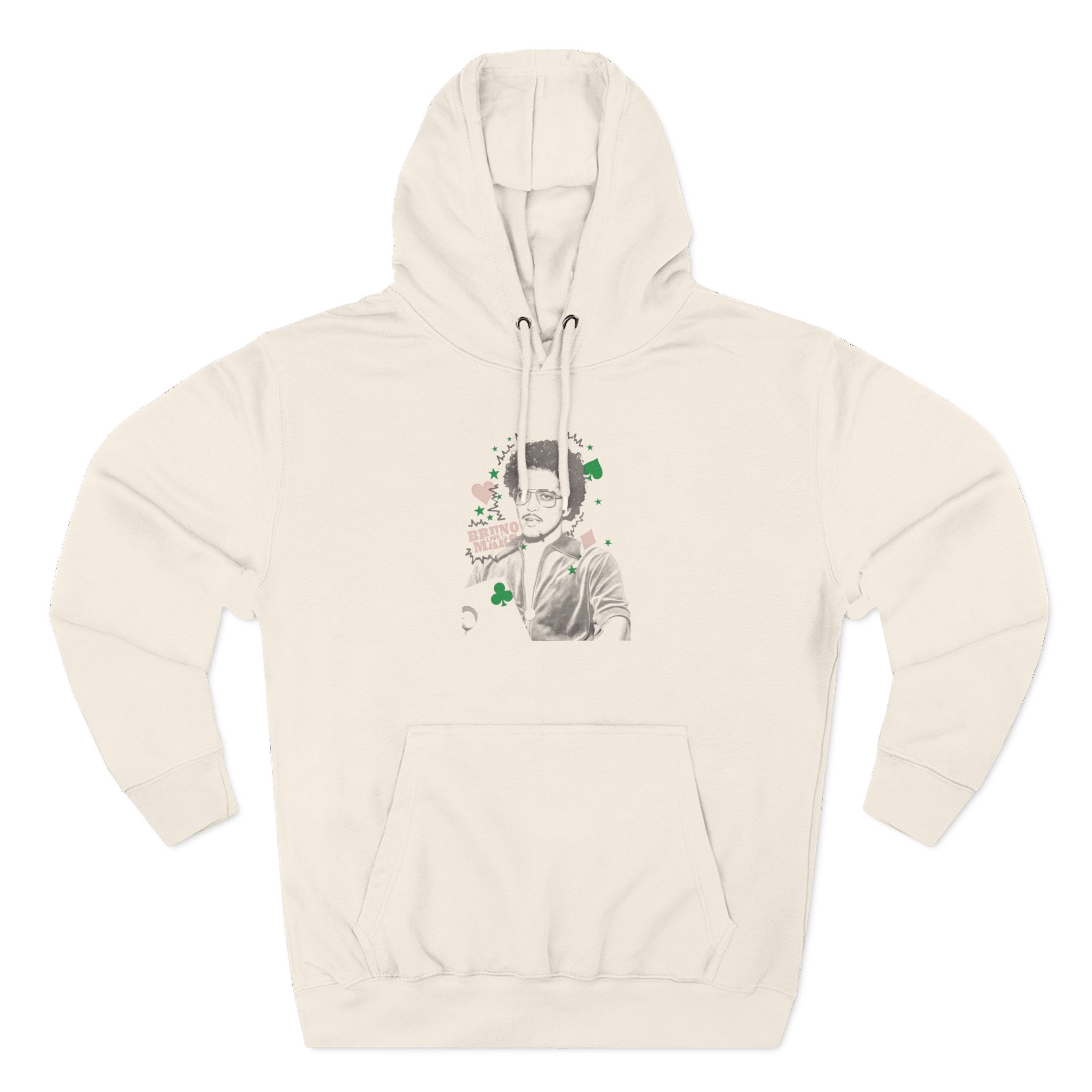 Bruno Mars Live Three-Panel Fleece Hoodie - Image 3