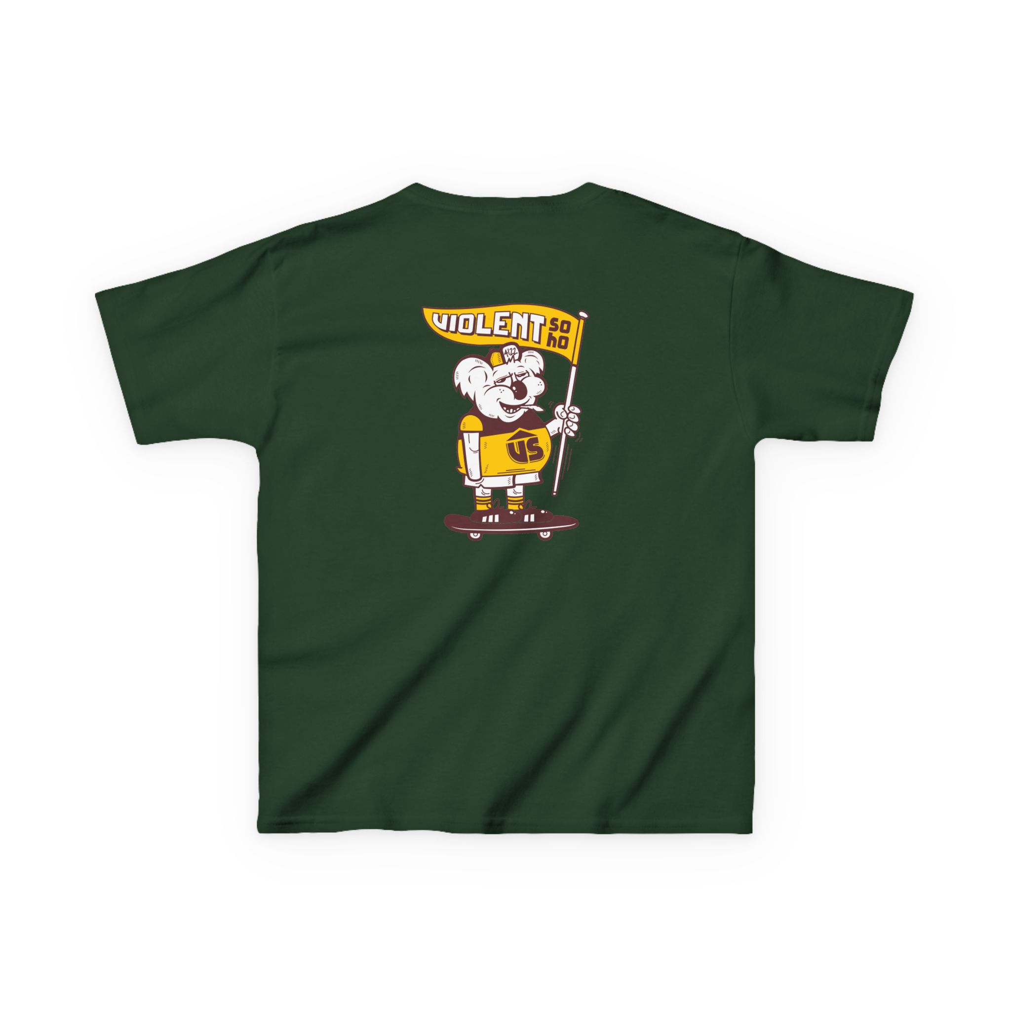 Violent Soho Brisbane Bears Kids Heavy Cotton™ Tee - Image 10