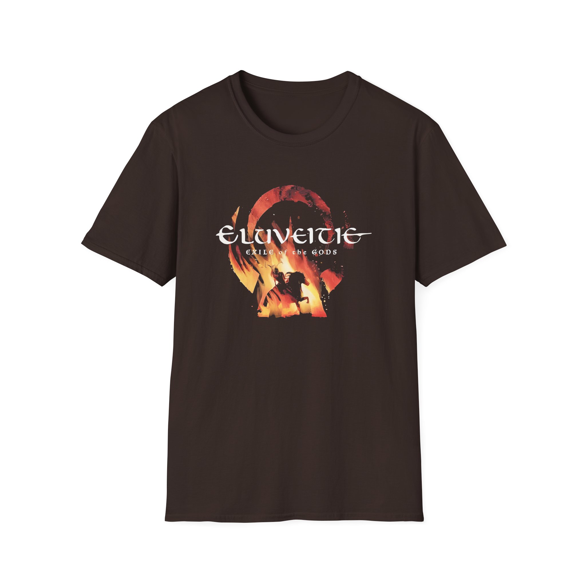 Eluveitie Exile Rider Unisex Softstyle T-Shirt - Image 3