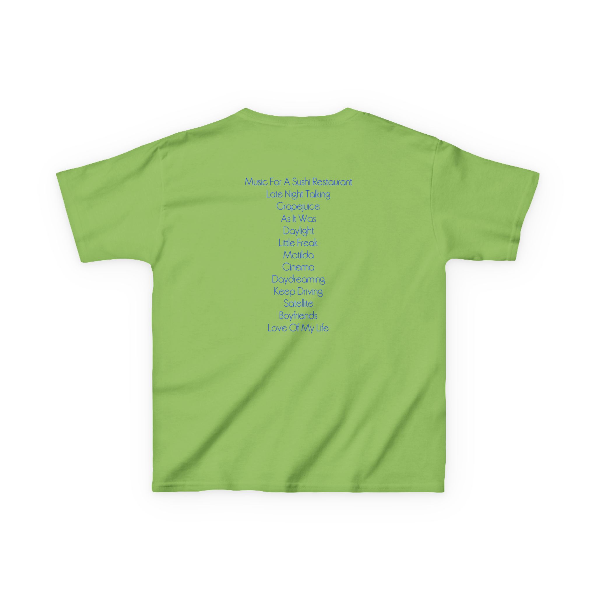 Love on Tour Harry's House Tracklis Kids Heavy Cotton™ Tee - Image 6