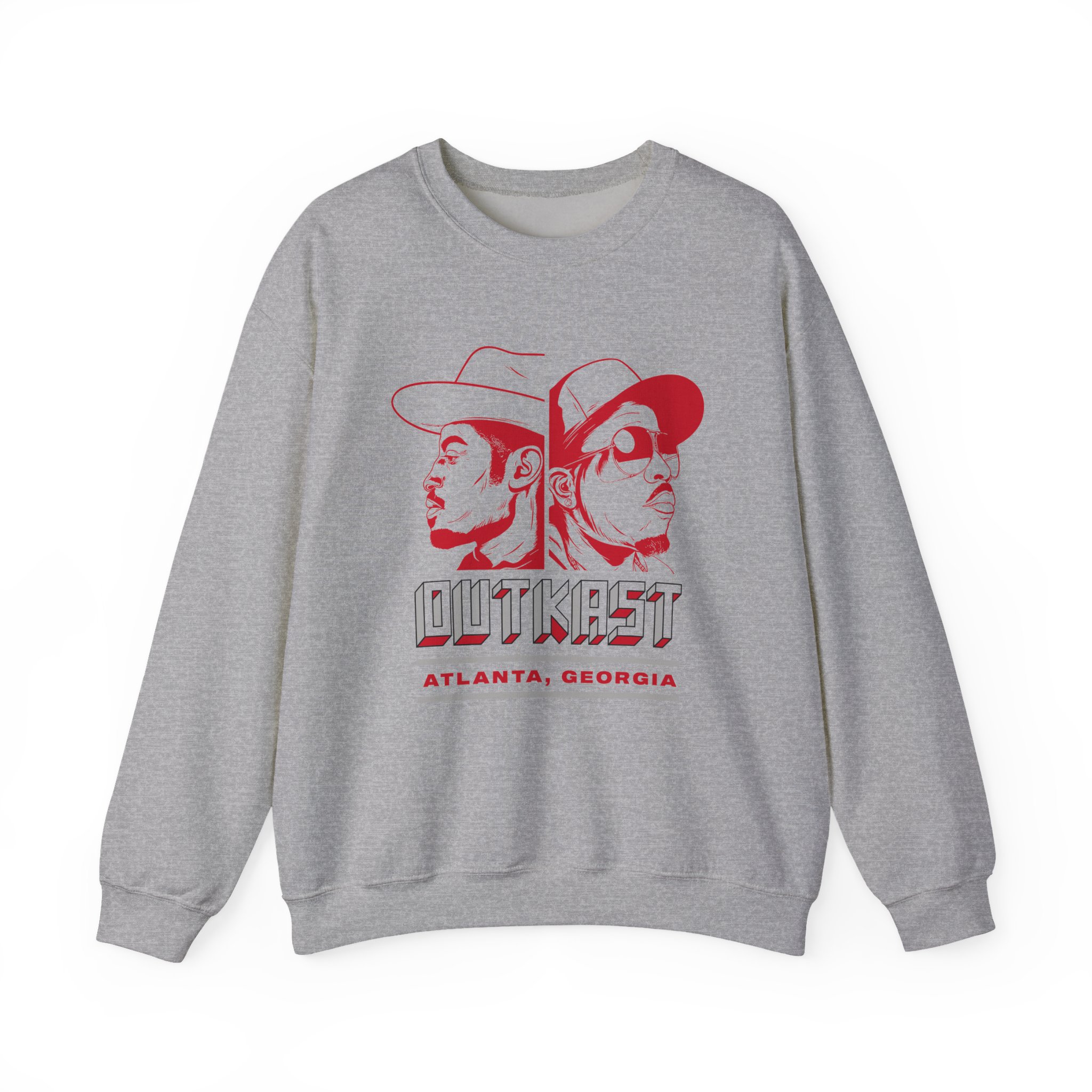 Outkast Outkast Atl Unisex Heavy Blend™ Crewneck Sweatshirt - Image 7