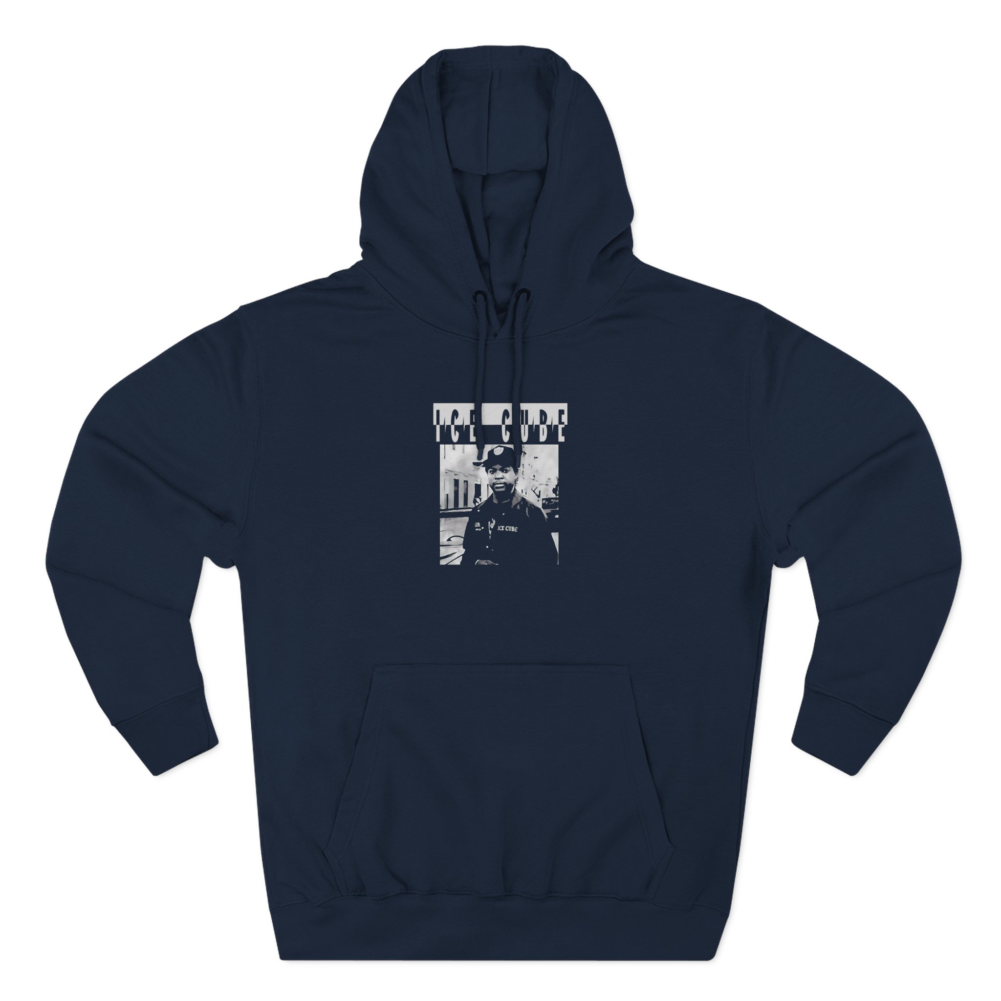 Ice Cube Photo Three-Panel Fleece Hoodie - Image 9