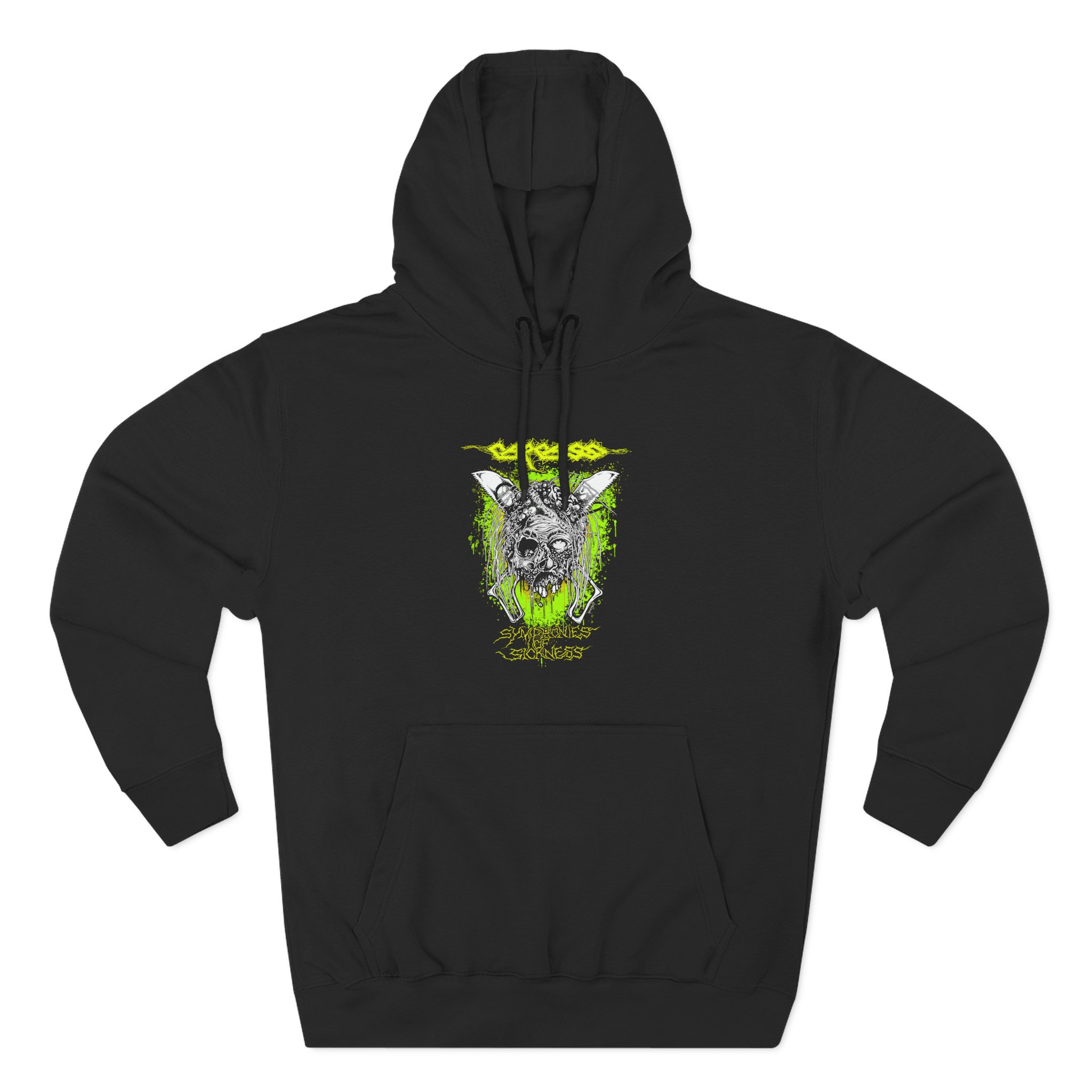 Carcass Sos Three-Panel Fleece Hoodie