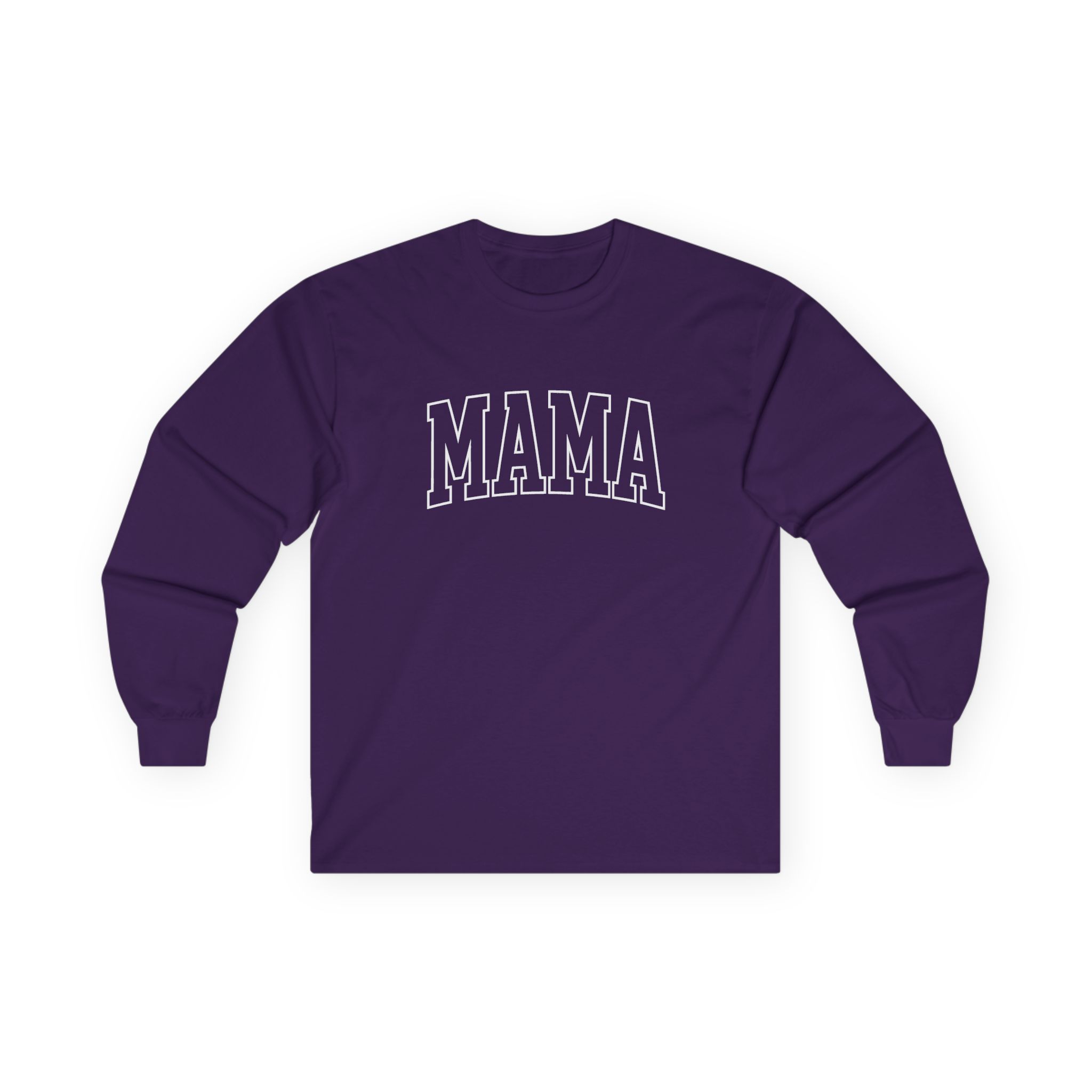 The Toast Collegiate Mama Unisex Ultra Cotton Long Sleeve Tee - Image 15