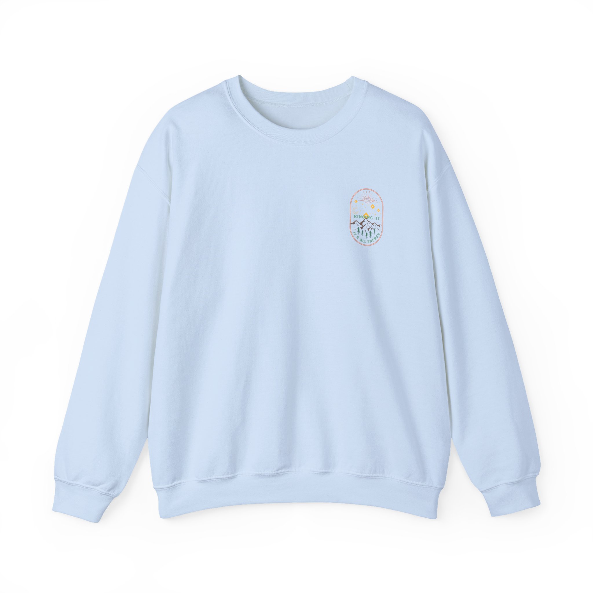 Kinging It It's All Energy Unisex Heavy Blend™ Crewneck Sweatshirt - Image 3