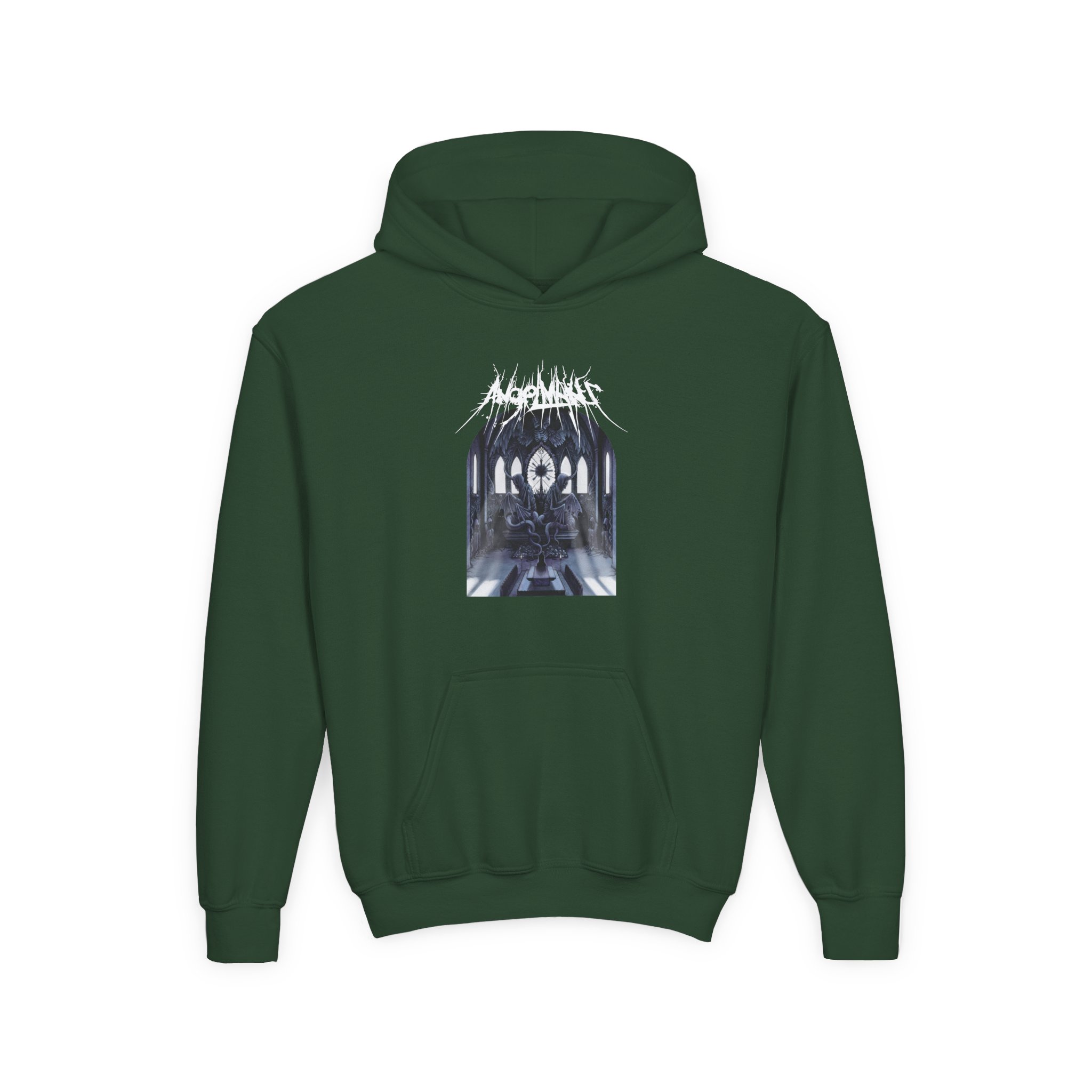 Angelmaker Sanctum Album Youth Heavy Blend Hooded Sweatshirt - Image 5
