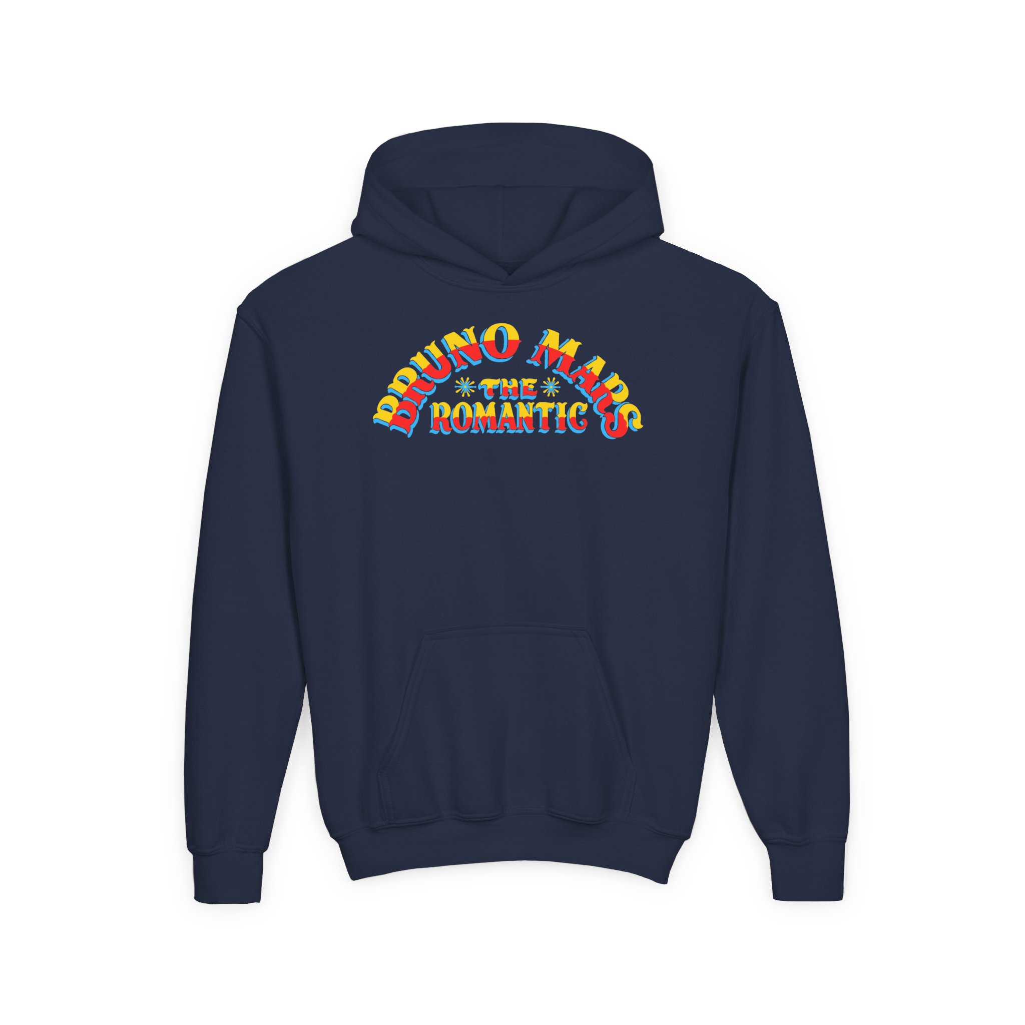 Bruno Mars the Romantic Halo Youth Heavy Blend Hooded Sweatshirt - Image 7