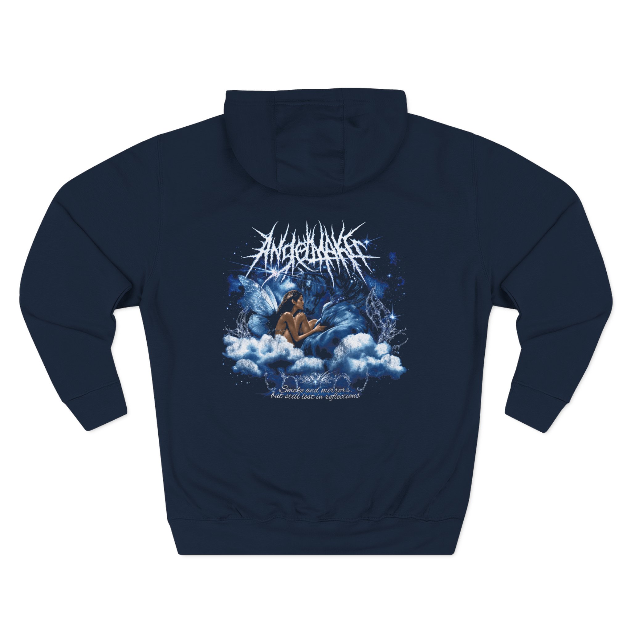 Angelmaker Reflections Three-Panel Fleece Hoodie - Image 6