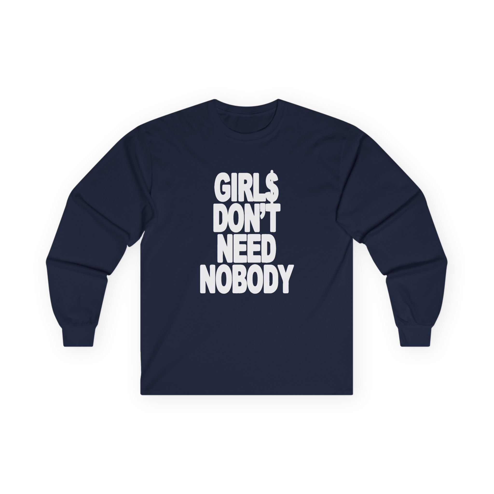 Dom Dolla Don't Need Nobody Unisex Ultra Cotton Long Sleeve Tee - Image 13