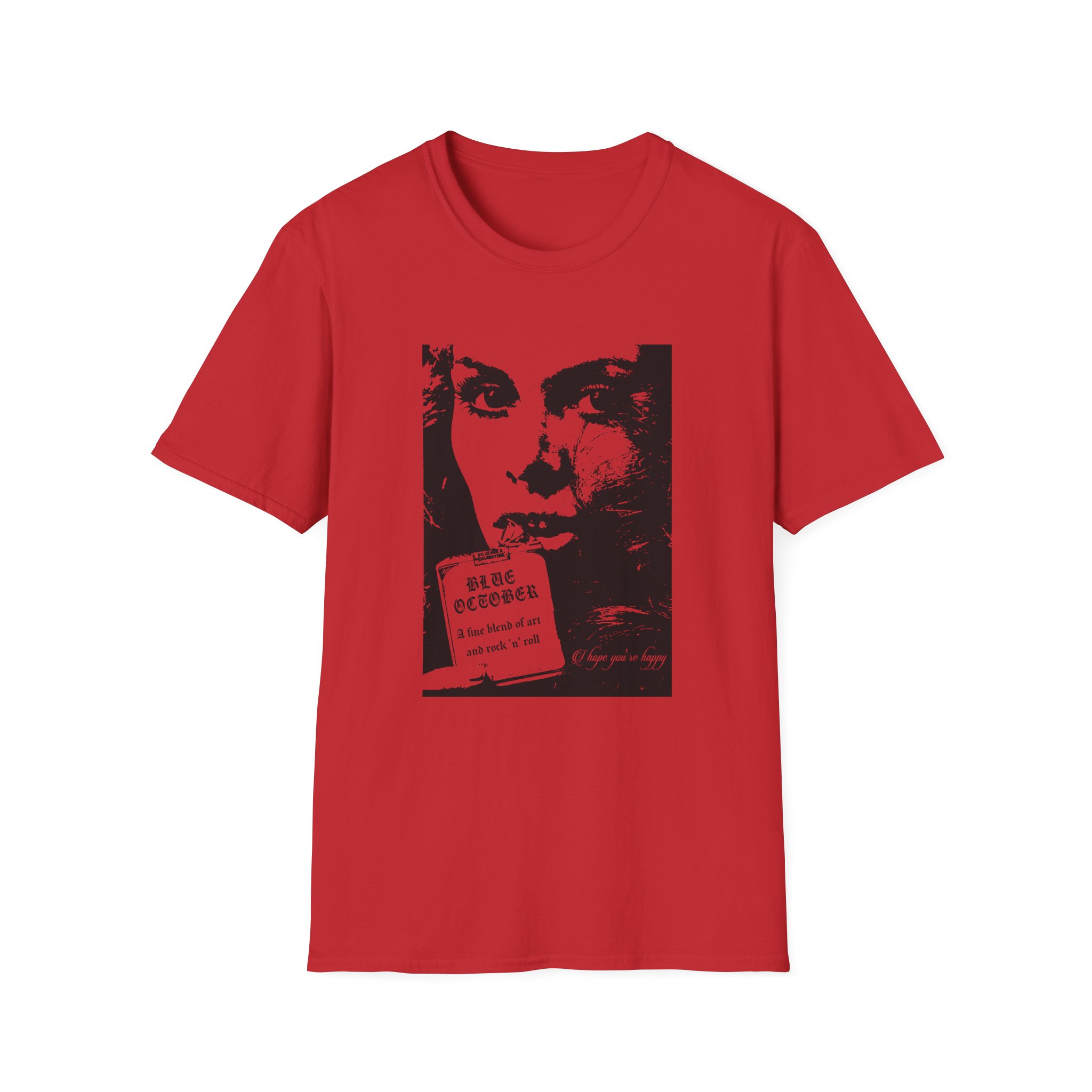 Blue October a Fine Blend Unisex Softstyle T-Shirt