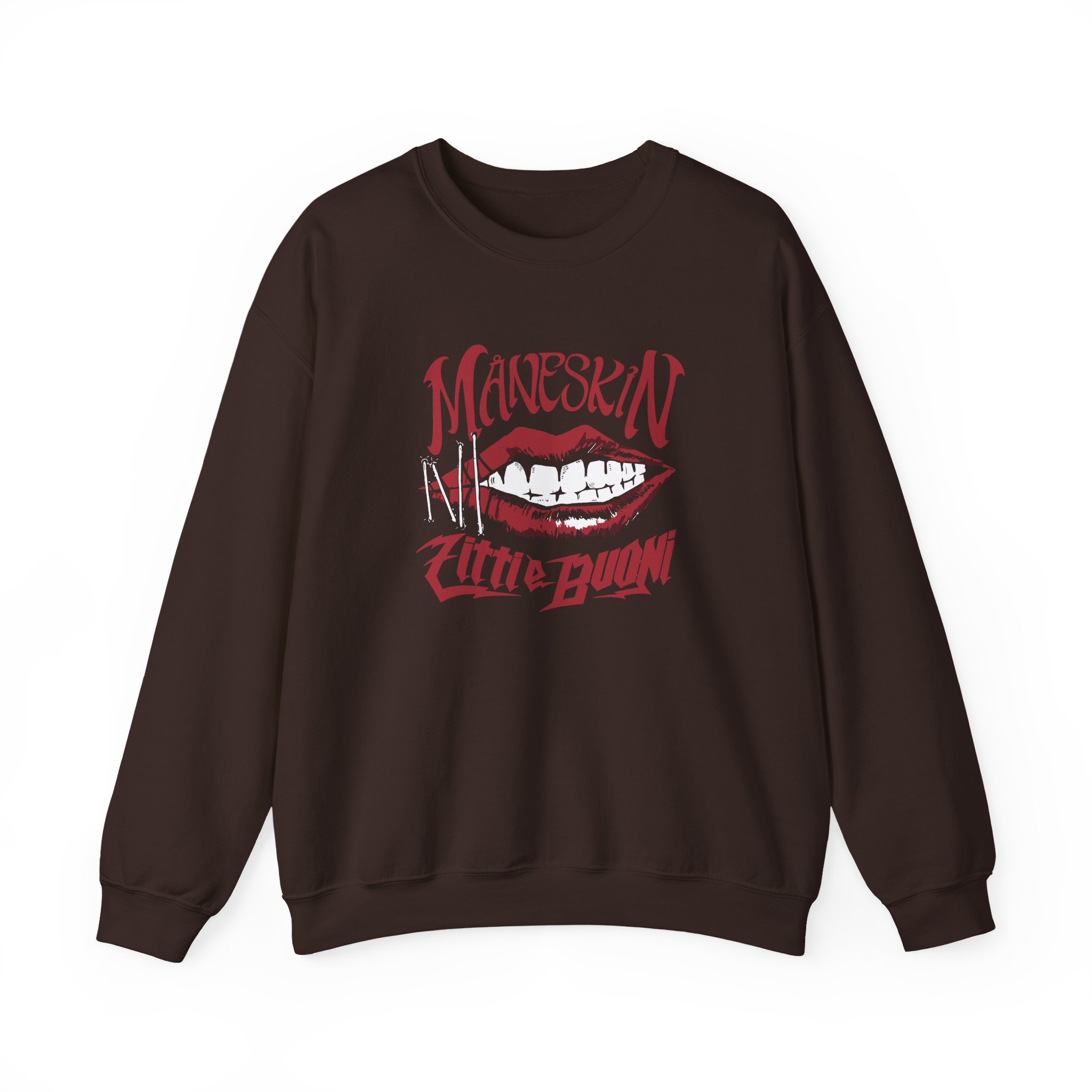 Maneskin ZITTI E BUONI Unisex Heavy Blend™ Crewneck Sweatshirt - Image 3