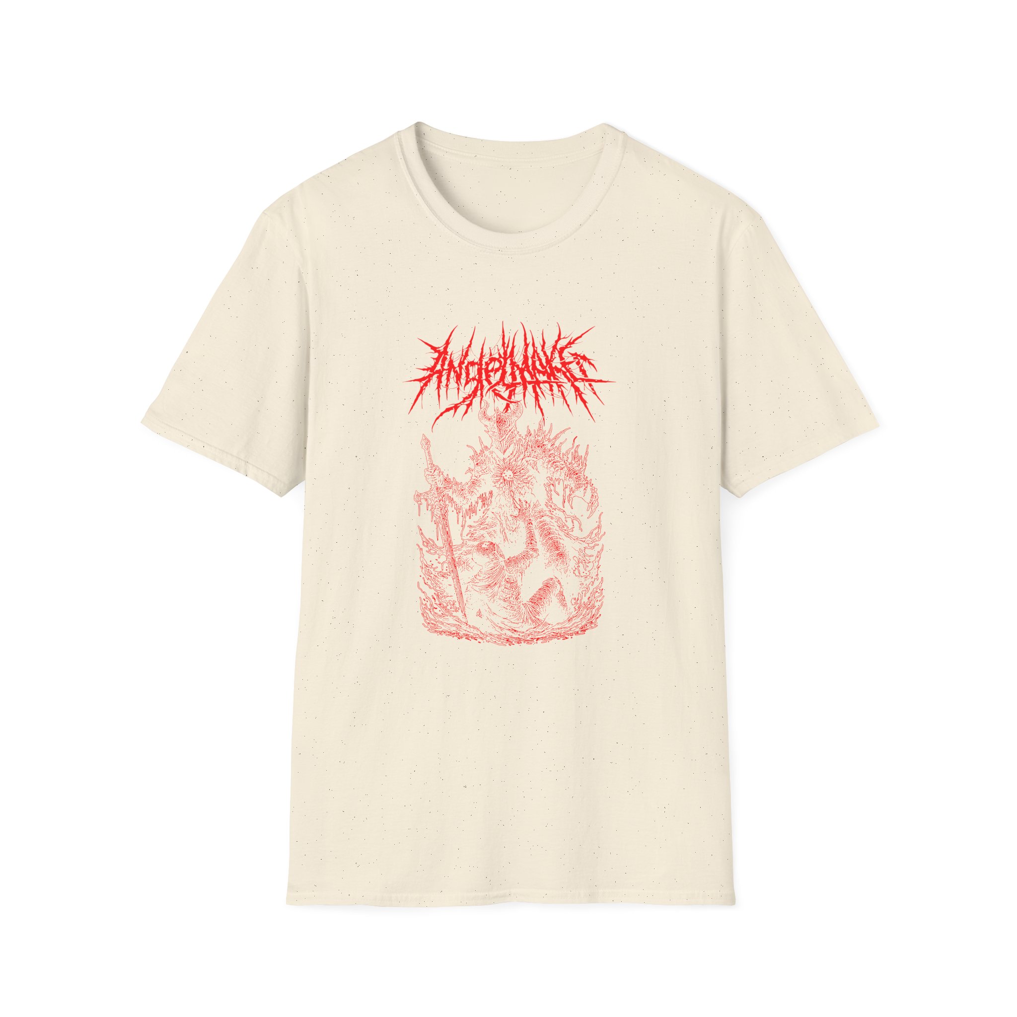 Angelmaker Death Knight Unisex Softstyle T-Shirt - Image 7