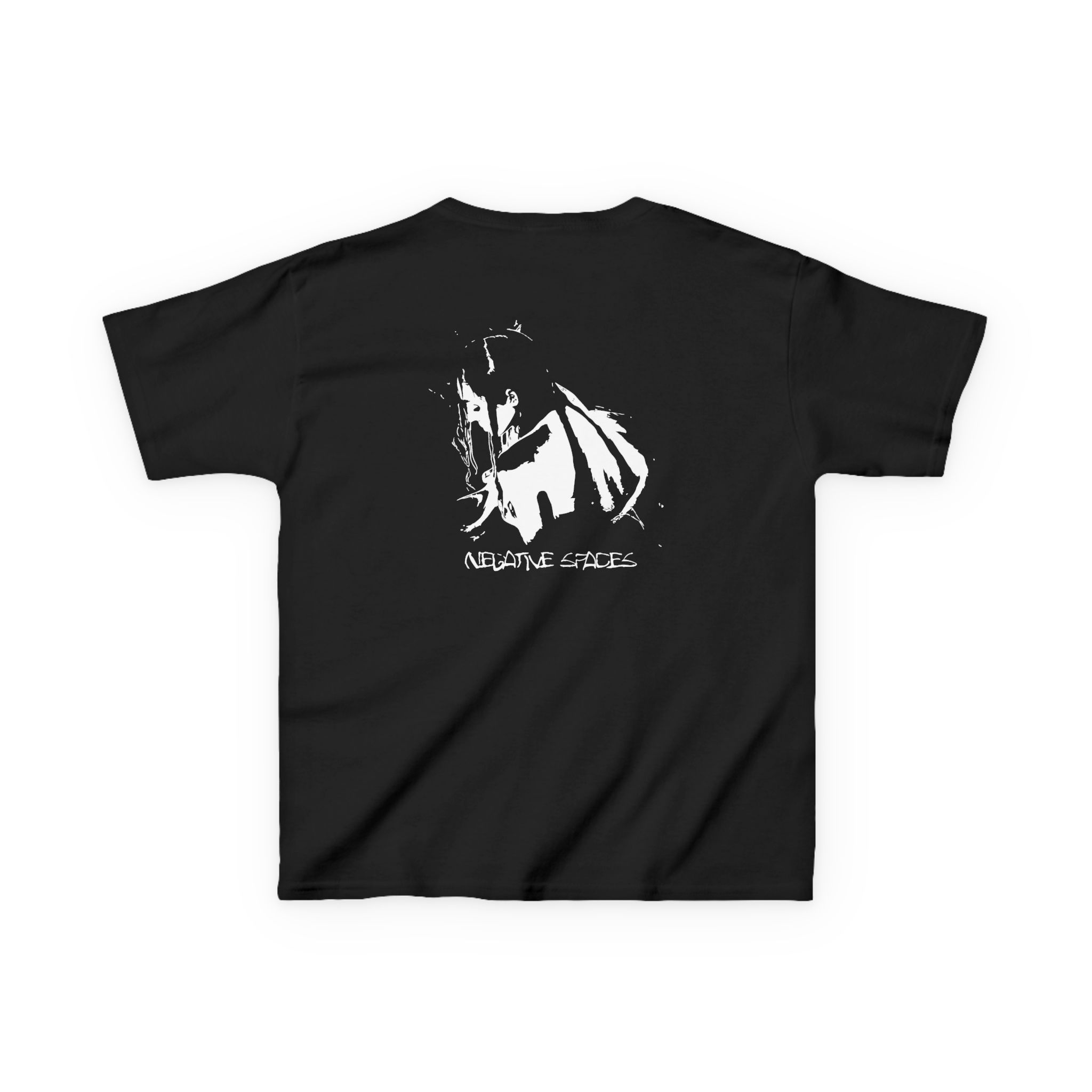 Kids Poppy Negative Spaces Heavy Cotton™ Tee - Image 2