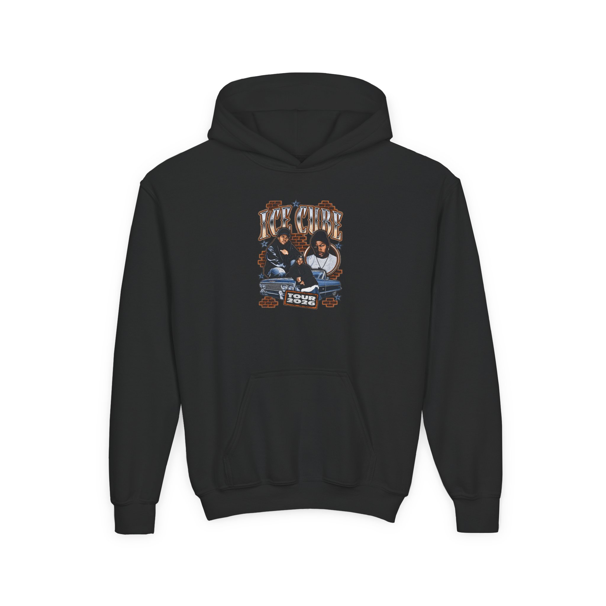 Ice Cube 2026 Logo Youth Heavy Blend Hooded Sweatshirt