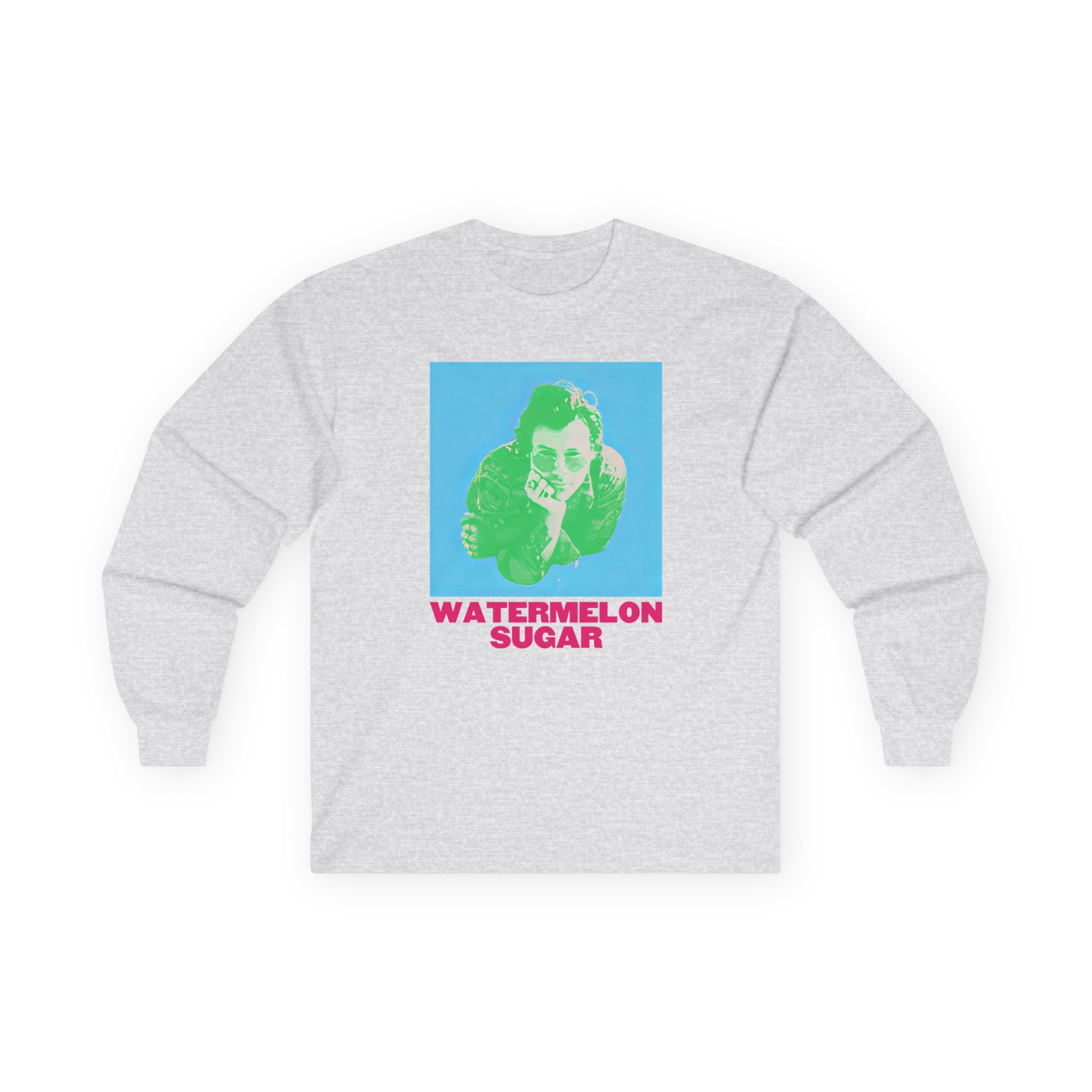 Love on Tour Watermelon Sugar Unisex Ultra Cotton Long Sleeve Tee - Image 3