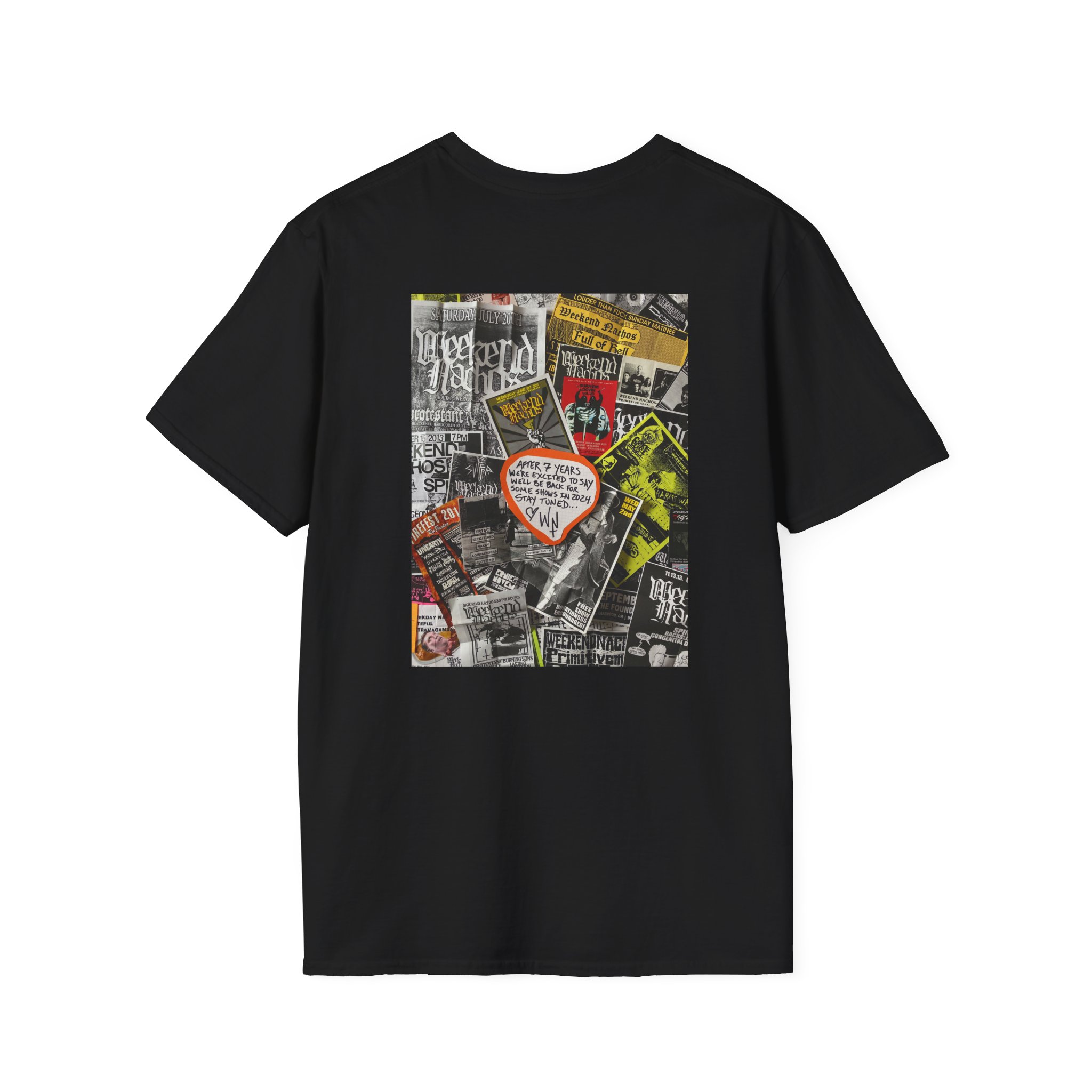 Weekend Nachos Unisex Softstyle T-Shirt - Image 2