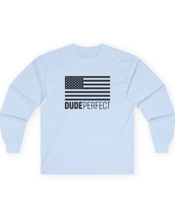 Dude Perfect Tonal Flag Unisex Ultra Cotton Long Sleeve Tee