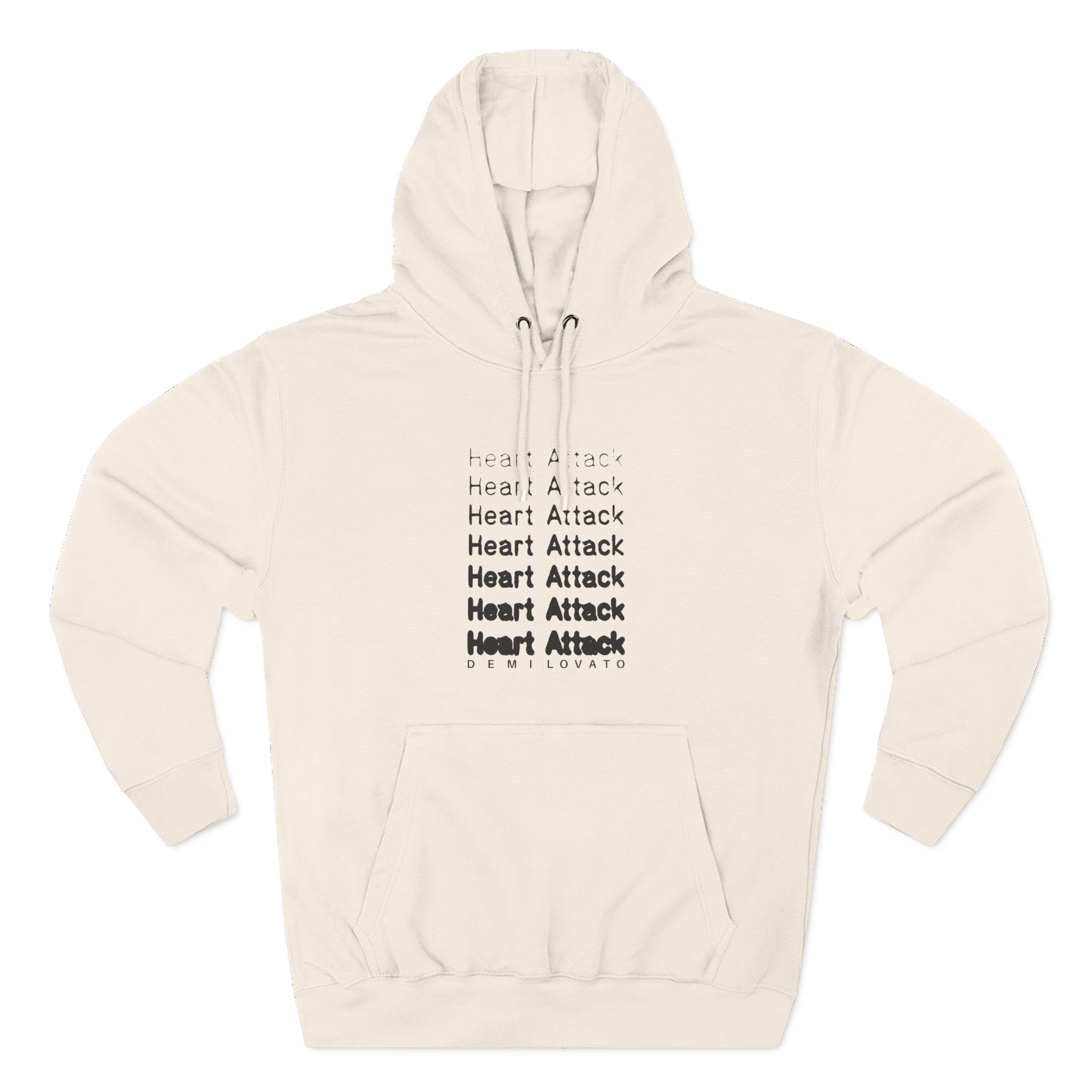 D L Heart Attack Anniversary Three-Panel Fleece Hoodie - Image 3