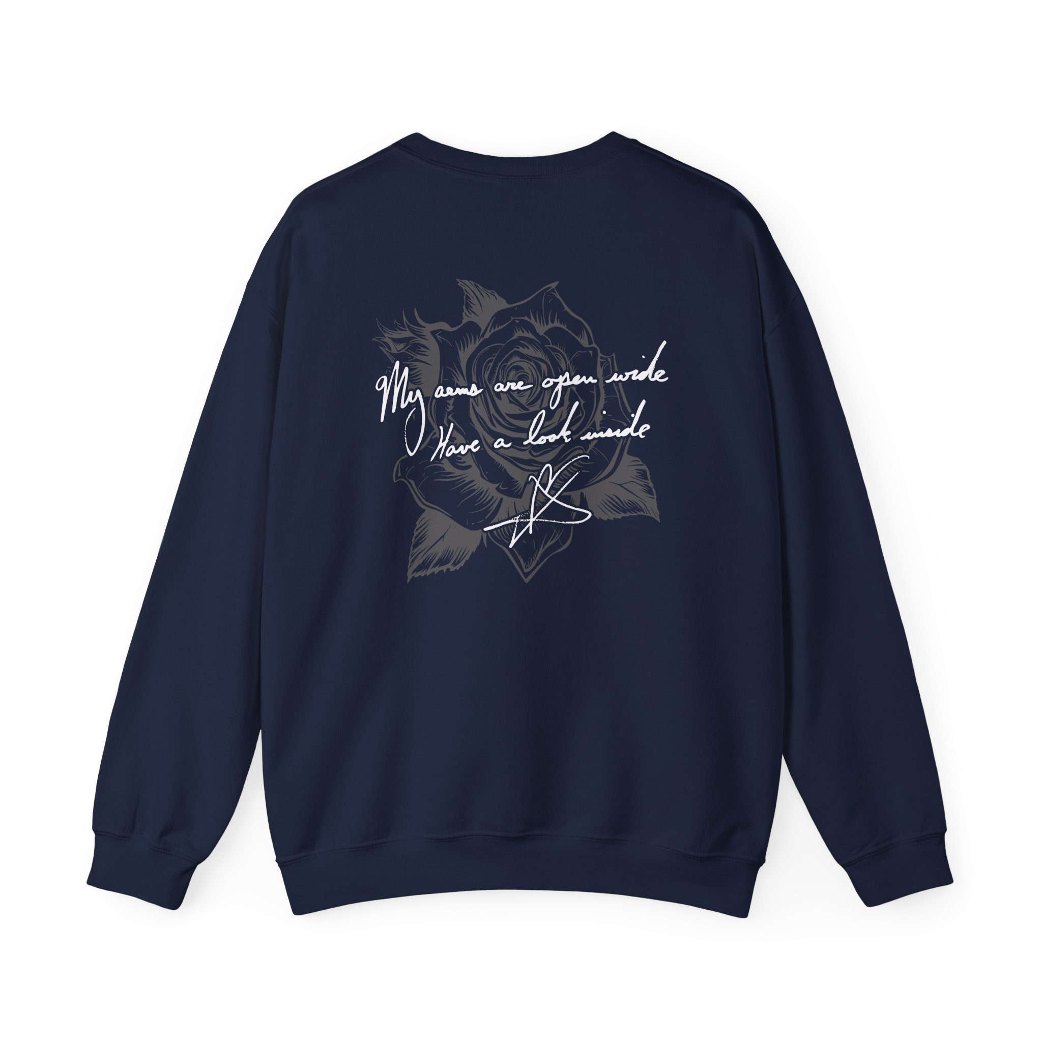 Blue October the Answers Unisex Heavy Blend™ Crewneck Sweatshirt - Image 6