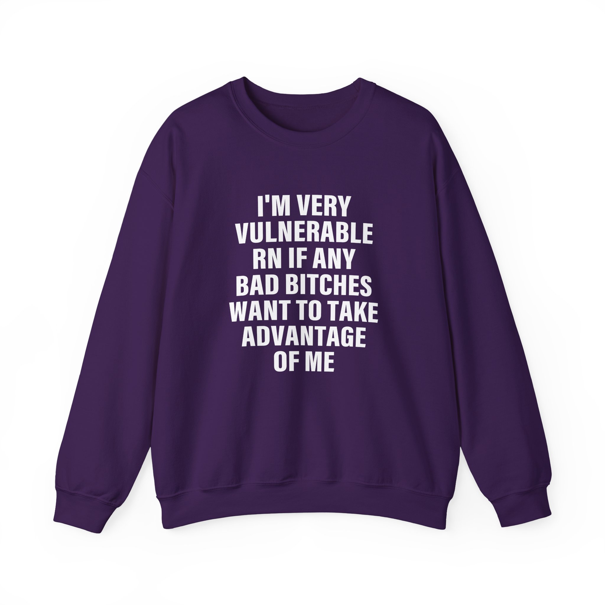 Dom Dolla I'm Very Vulnerable Rn if Any Bad Bitches Want to Take Advantage of Me Unisex Heavy Blend™ Crewneck Sweatshirt - Image 23