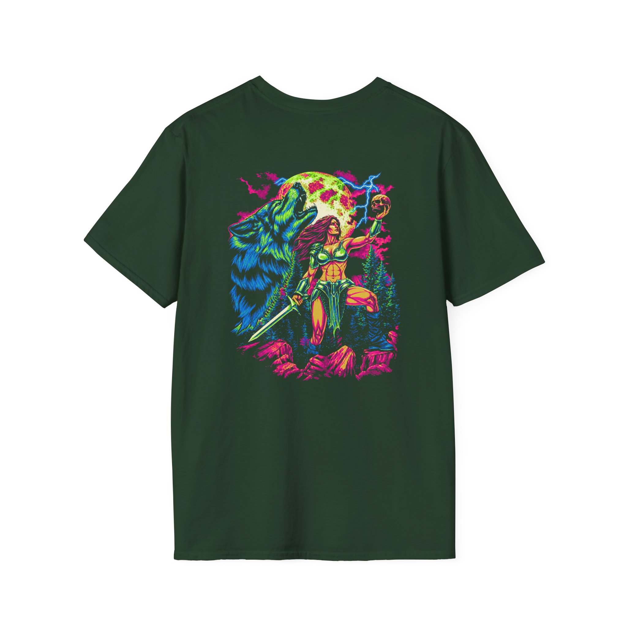 Angelmaker Wolf Spirit (Tour Edition) Unisex Softstyle T-Shirt - Image 6