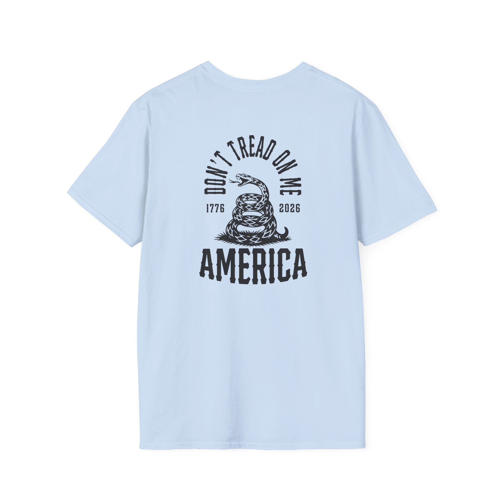 Valuetainment Don't Tread on Me Unisex Softstyle T-Shirt - Image 22