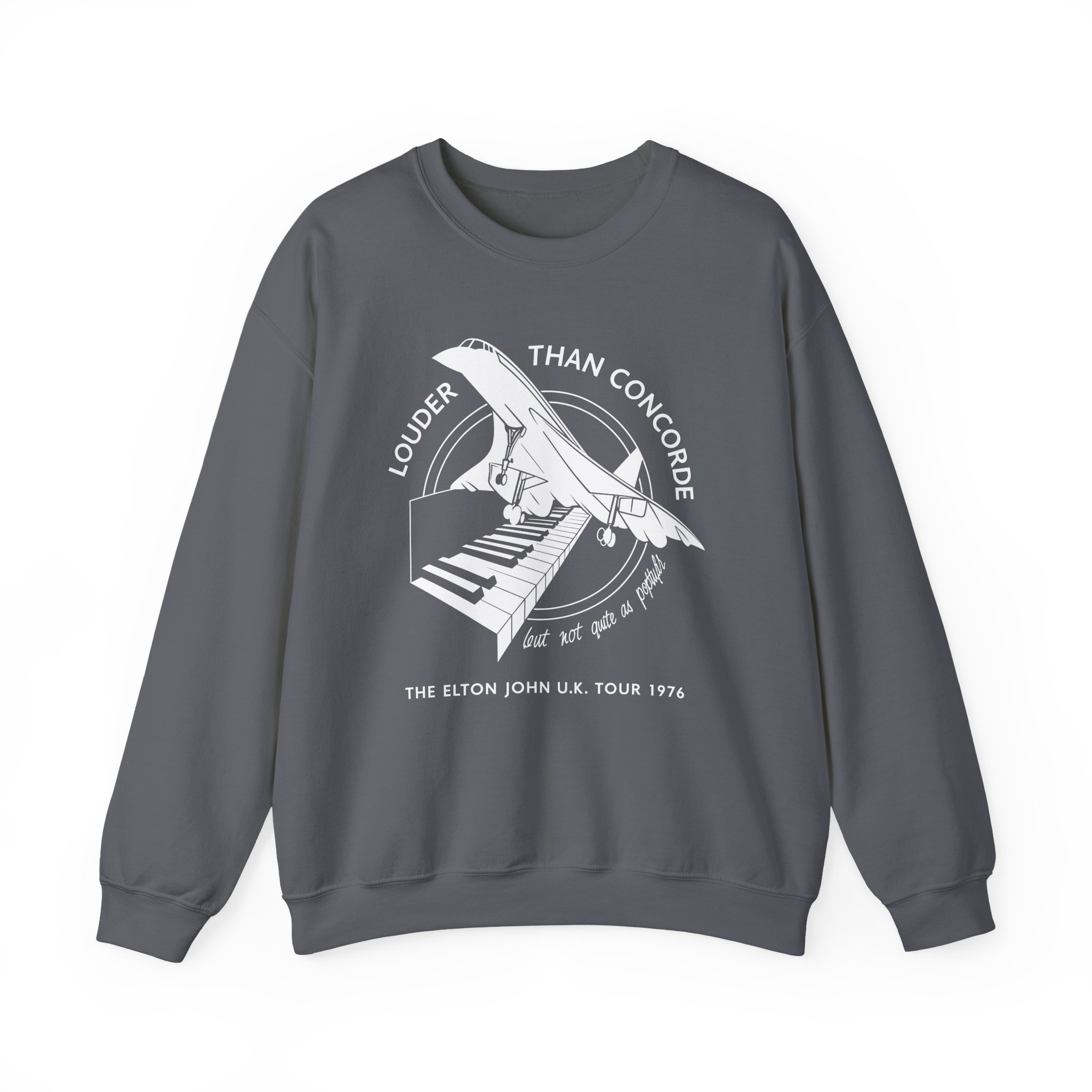 Ej Farewell Vintage Louder Than Concorde Unisex Heavy Blend™ Crewneck Sweatshirt - Image 17