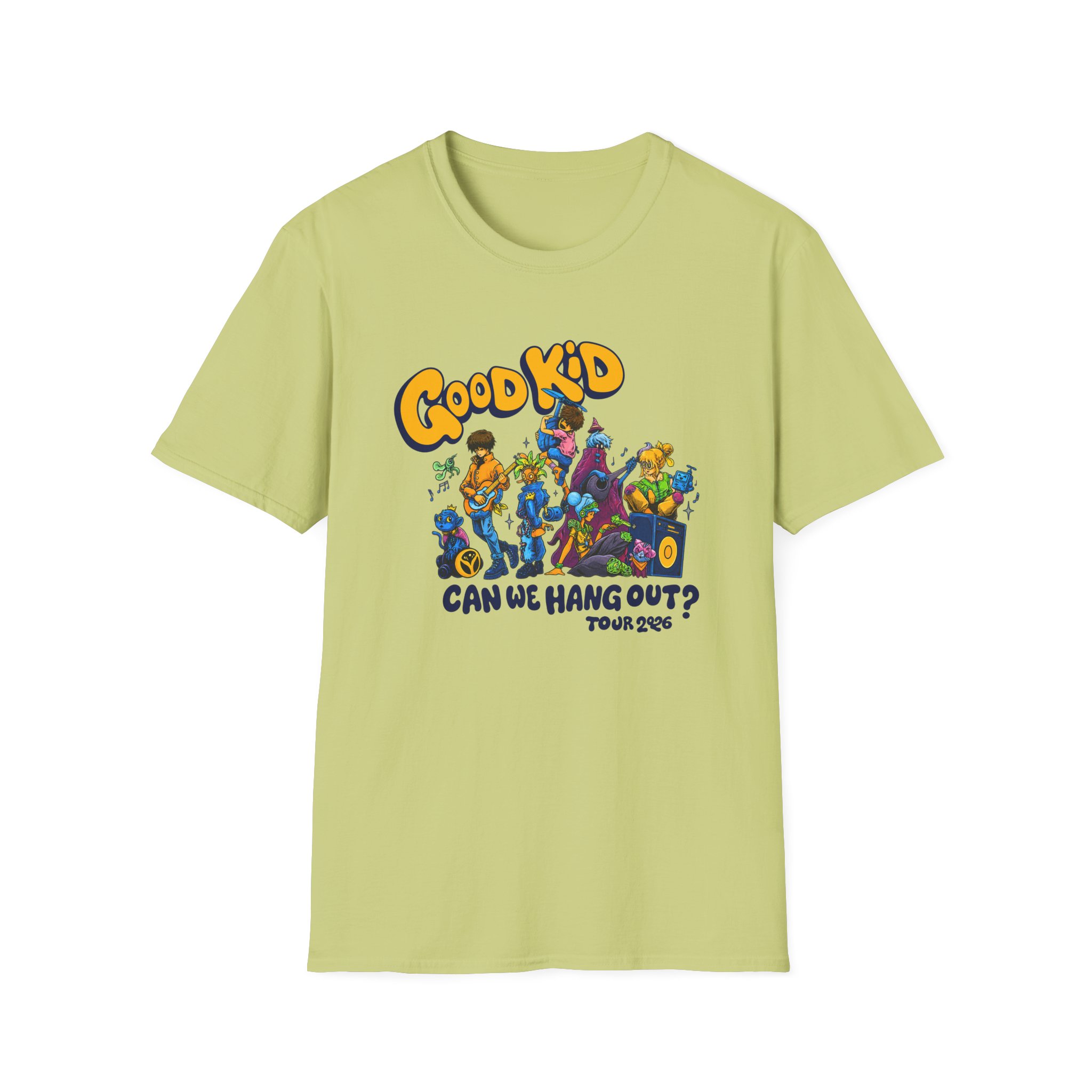 Good Kid Can We Hang Out Unisex Softstyle T-Shirt - Image 11