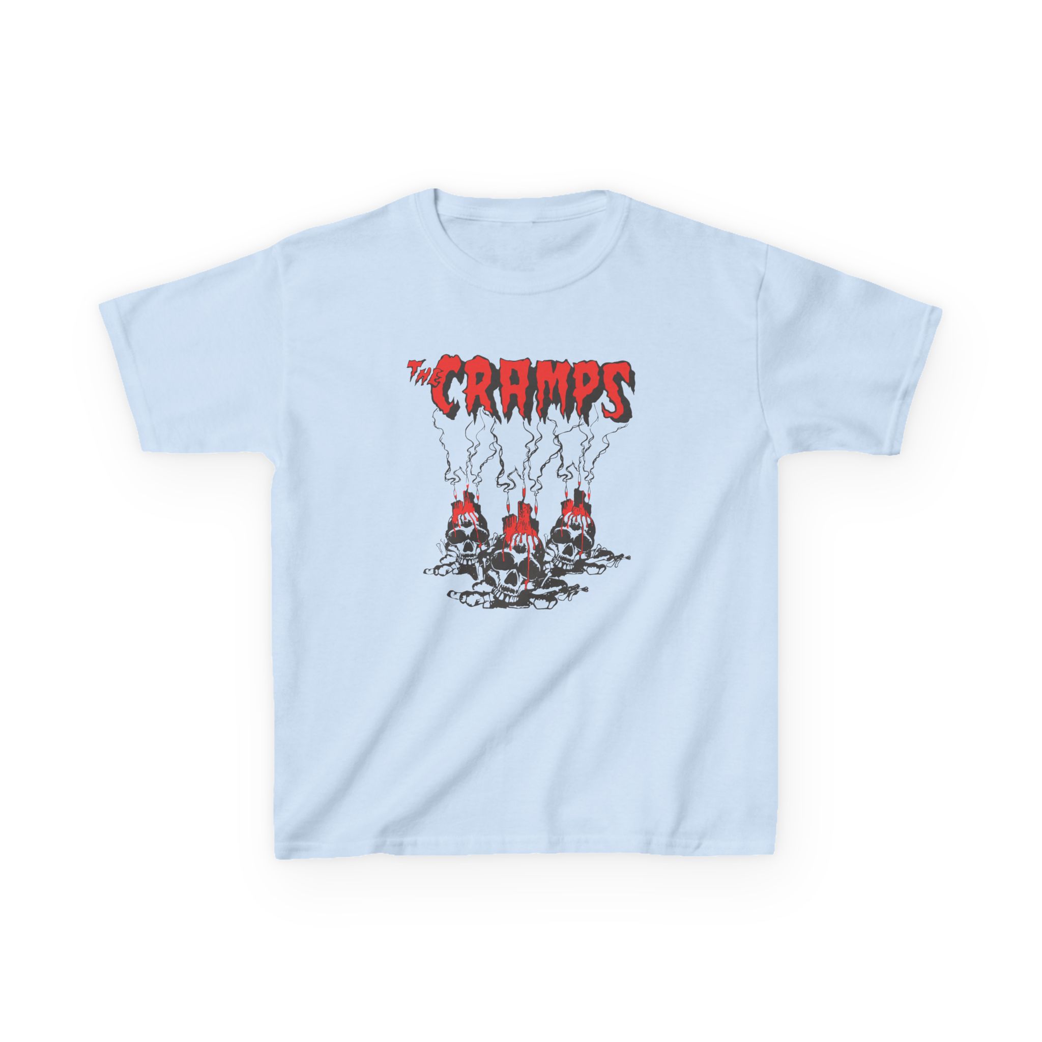 The Cramps Voodoo Skulls Kids Heavy Cotton™ Tee - Image 9