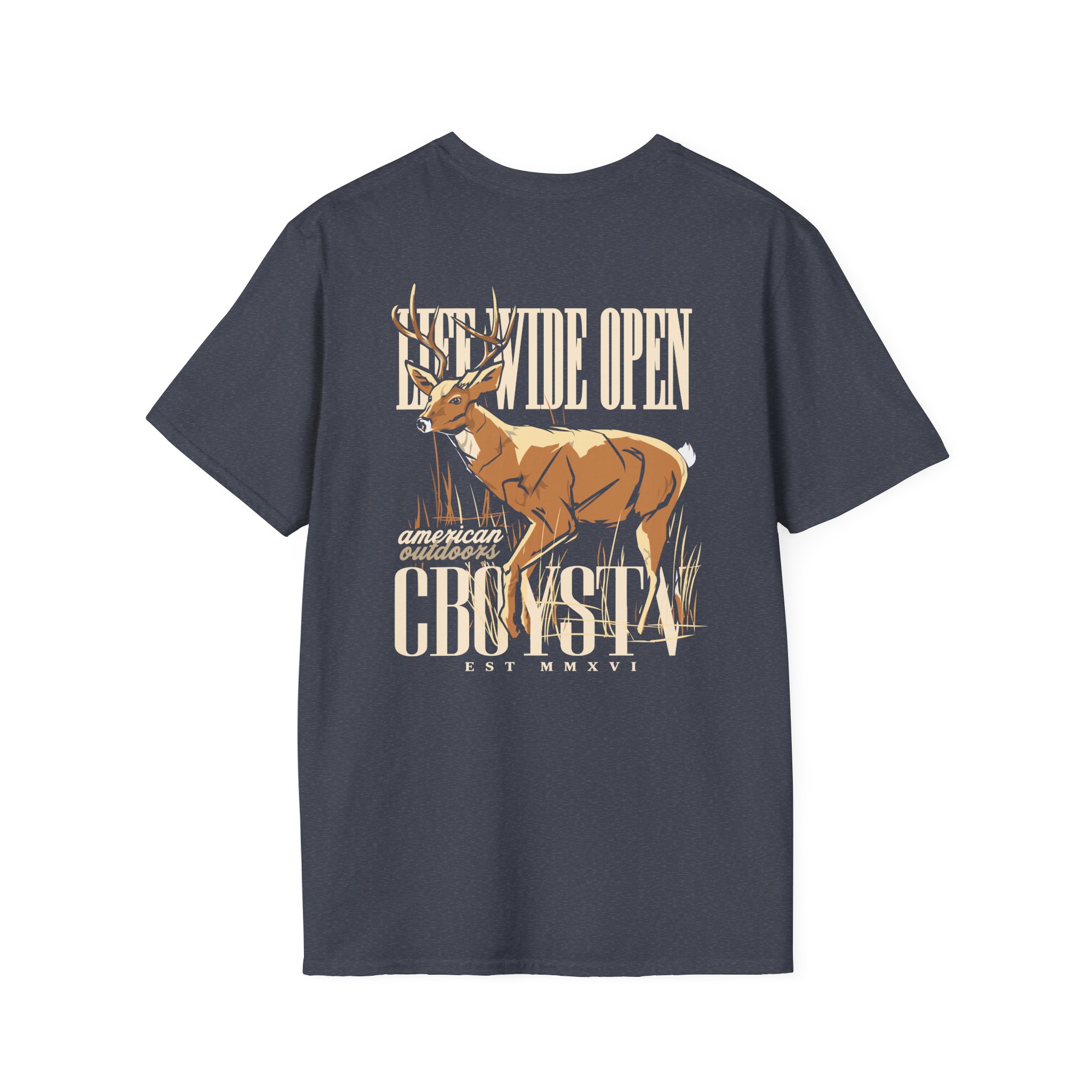 Cboystv Whitetail Unisex Softstyle T-Shirt - Image 22