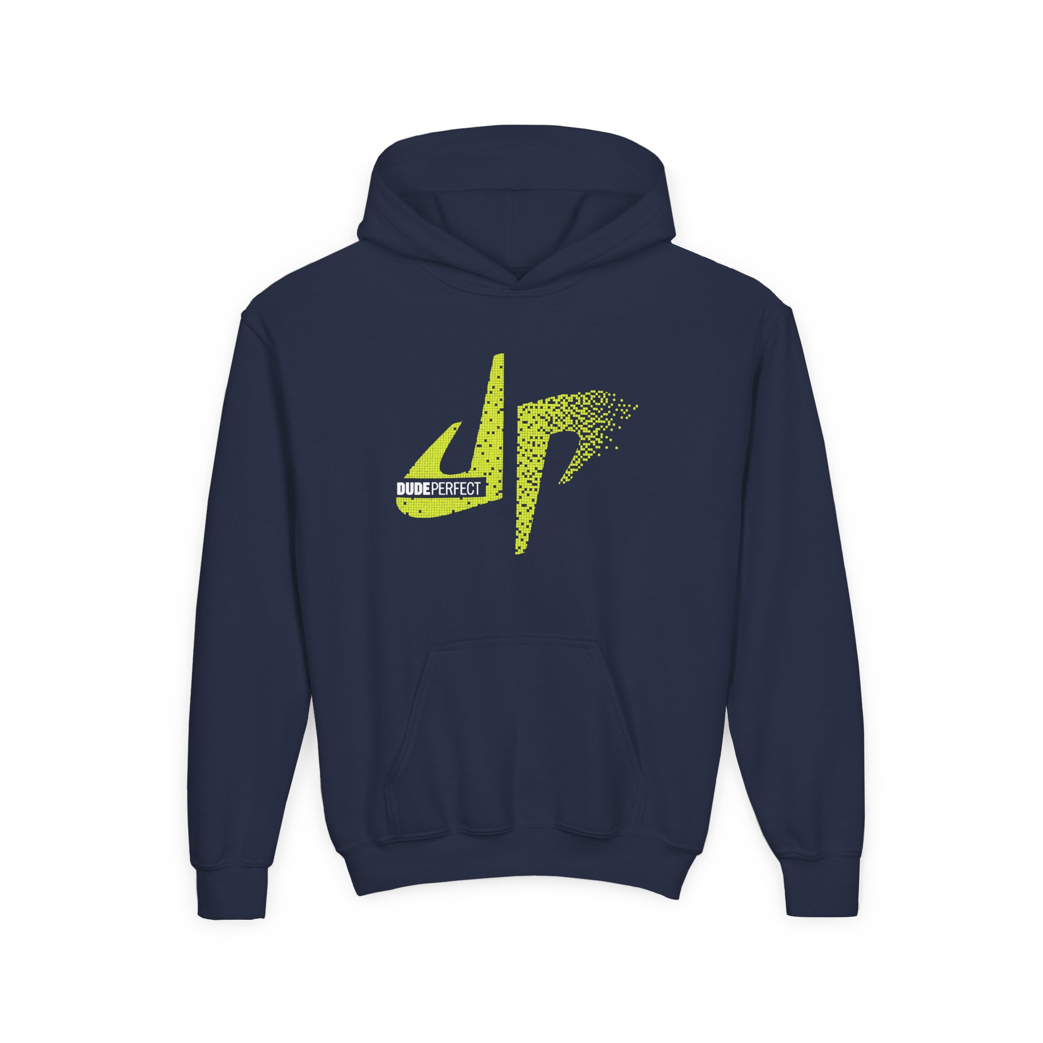 Dude Perfect Pixel Youth Heavy Blend Hooded Sweatshirt - Image 11