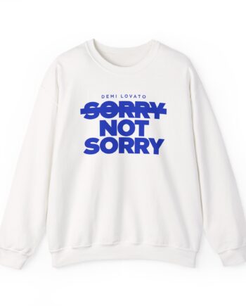 D L Sorry Not Sorry Unisex Heavy Blend™ Crewneck Sweatshirt