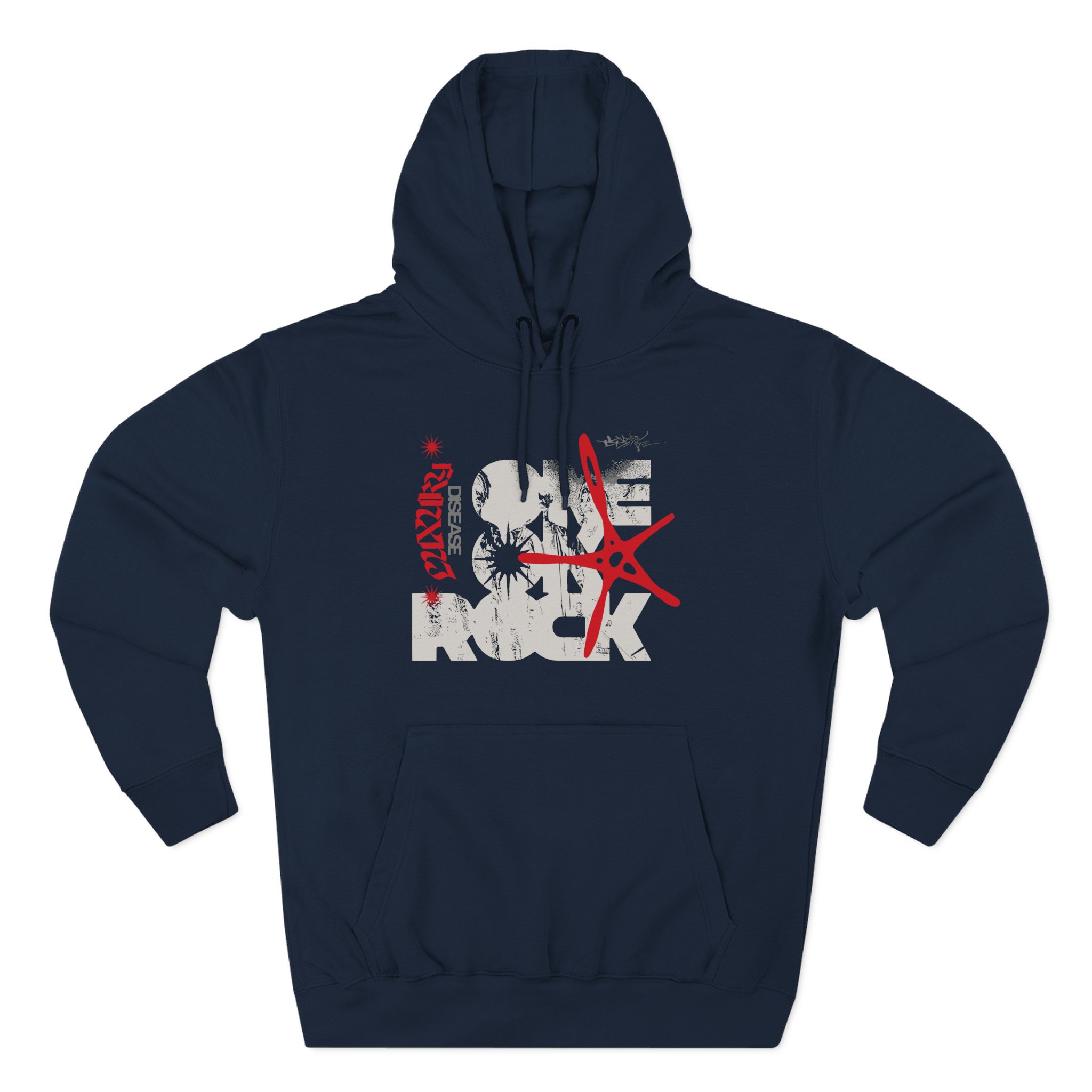 One Ok Rock Ld Album Cover Three-Panel Fleece Hoodie - Image 7