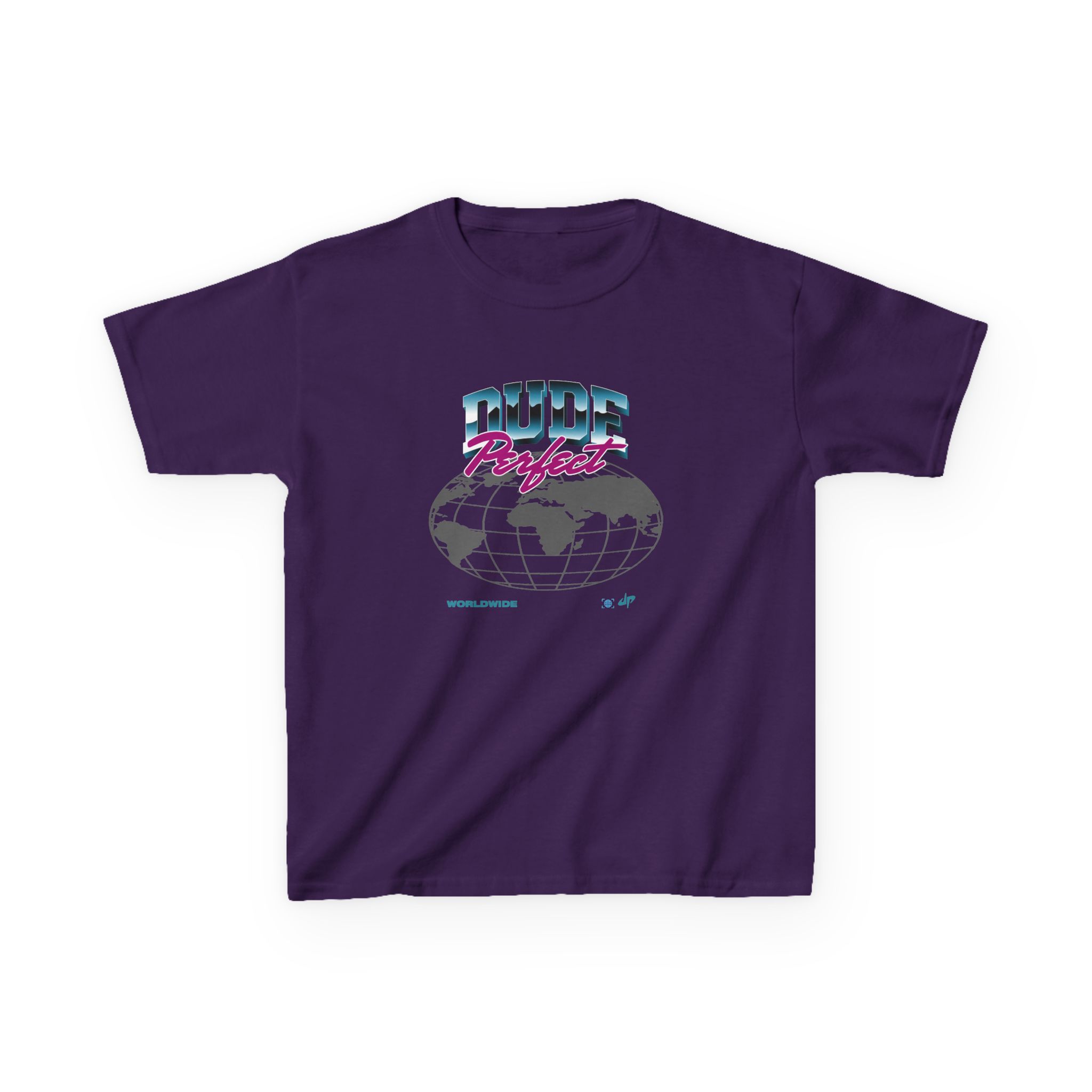 Dude Perfect Worldwide Kids Heavy Cotton™ Tee - Image 7