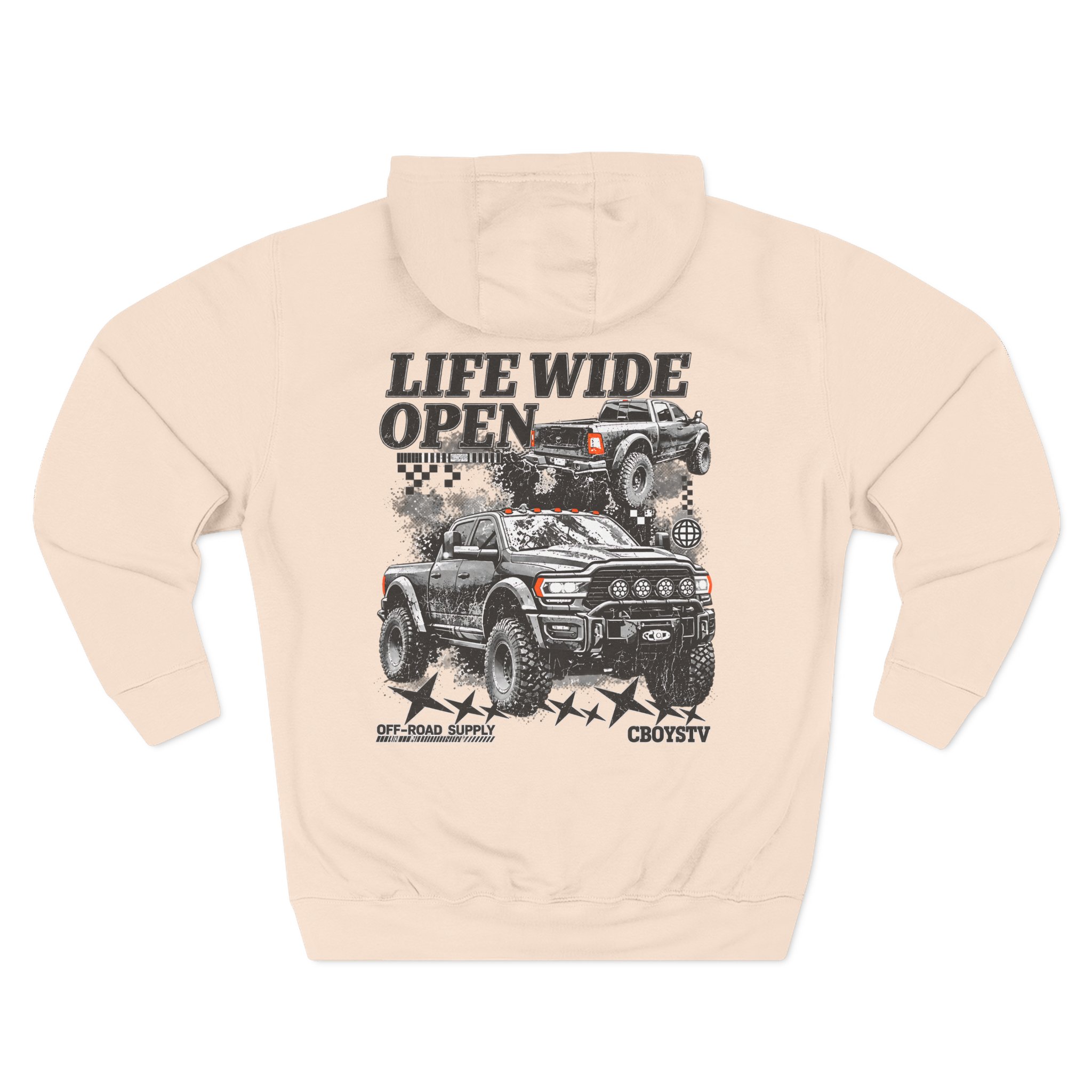 Cboystv Prospector Whiteout Three-Panel Fleece Hoodie - Image 8
