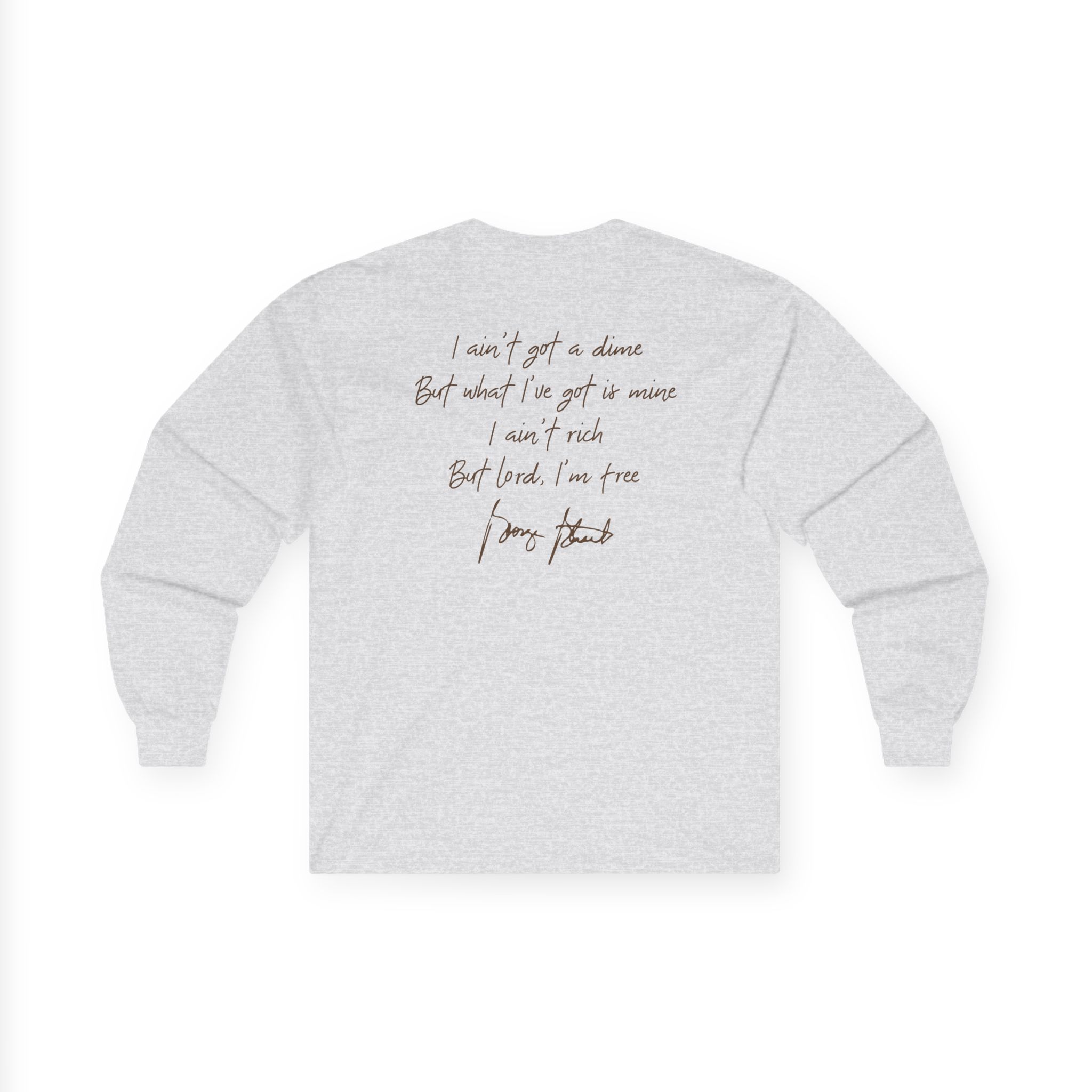 George Strait Amarillo by Morning Unisex Ultra Cotton Long Sleeve Tee - Image 4