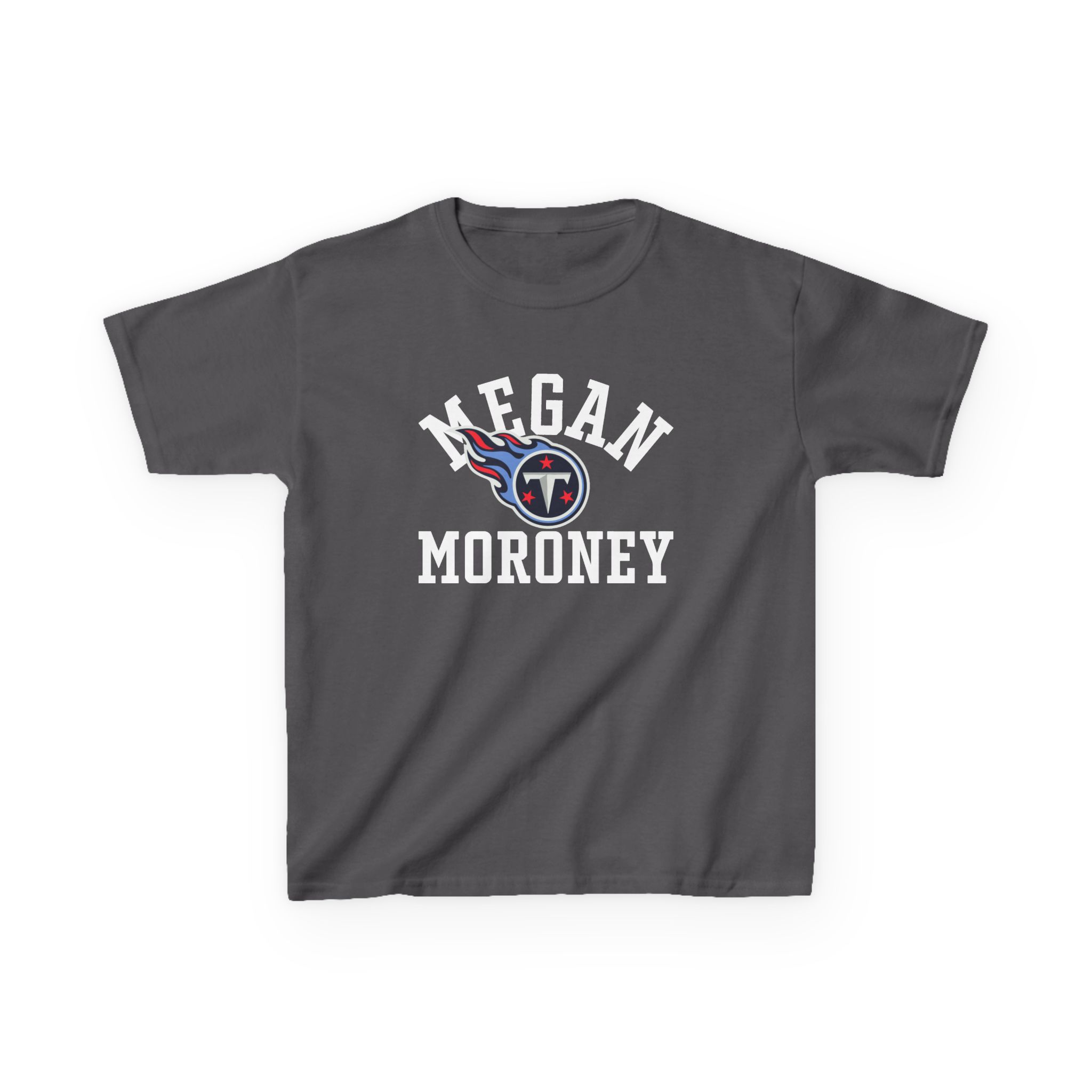 Megan Moroney Titans Varsity Kids Heavy Cotton™ Tee - Image 7