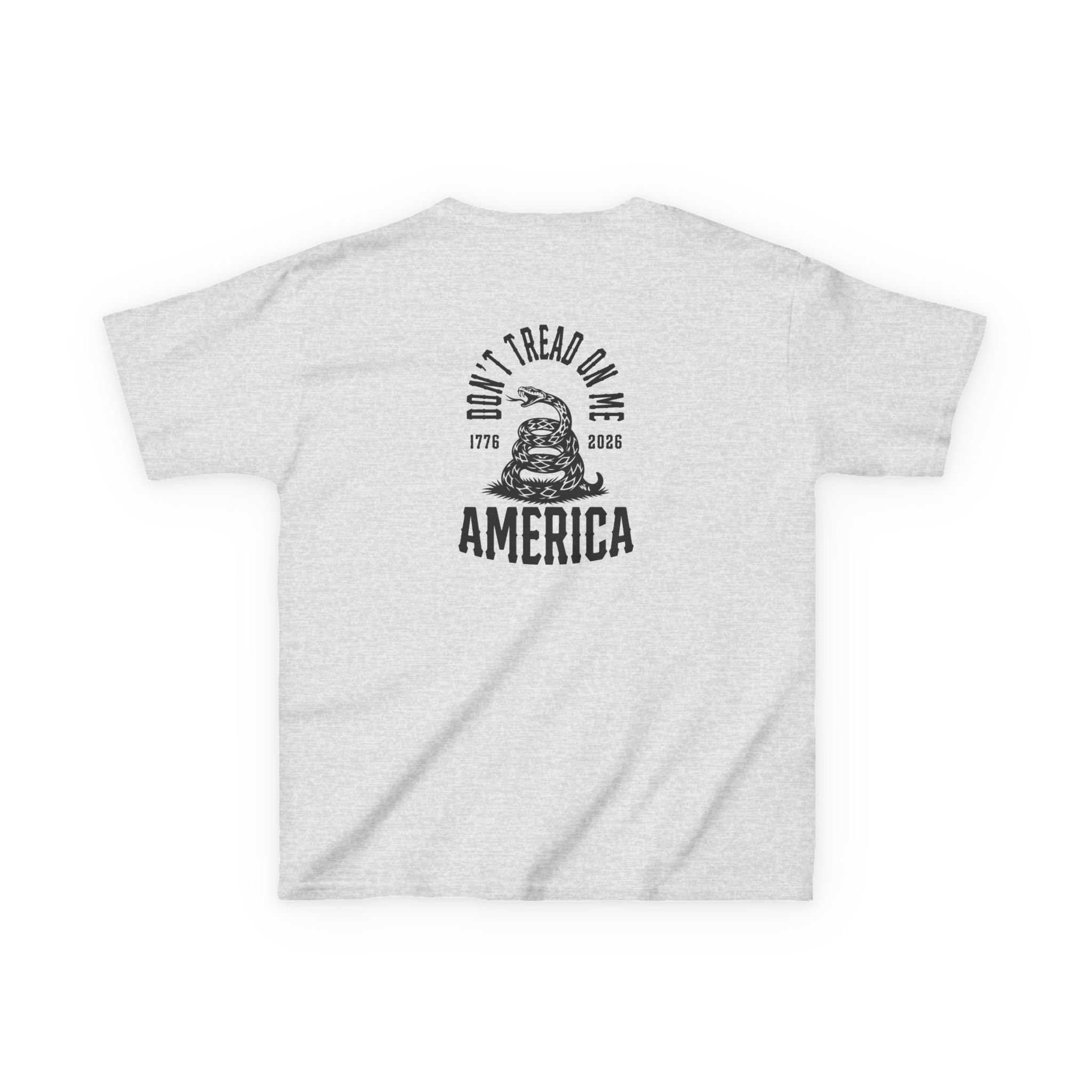 Valuetainment Don't Tread on Me Kids Heavy Cotton™ Tee - Image 4
