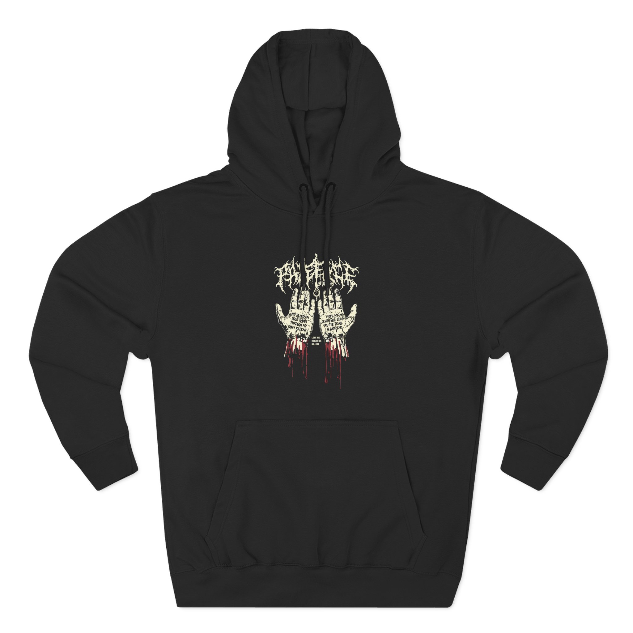 Paleface Swiss Bloody Hands Three-Panel Fleece Hoodie