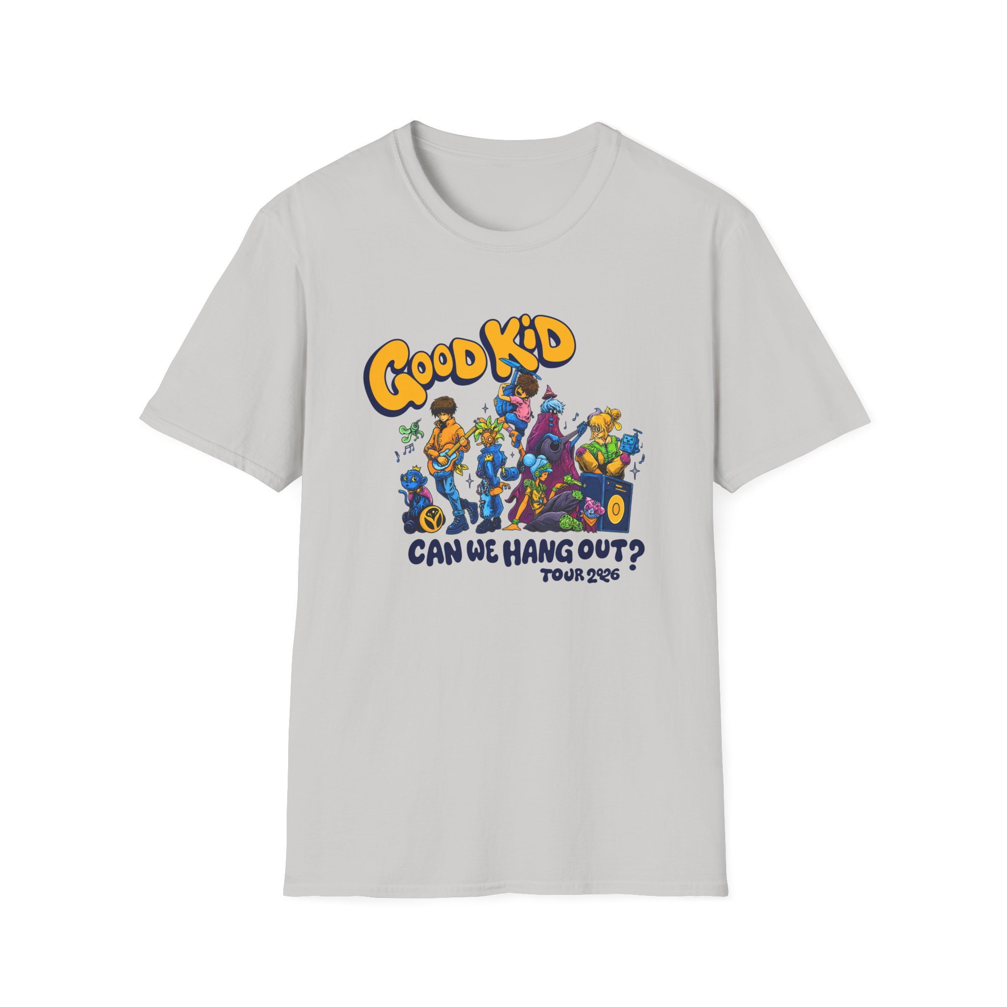 Good Kid Can We Hang Out Unisex Softstyle T-Shirt - Image 5