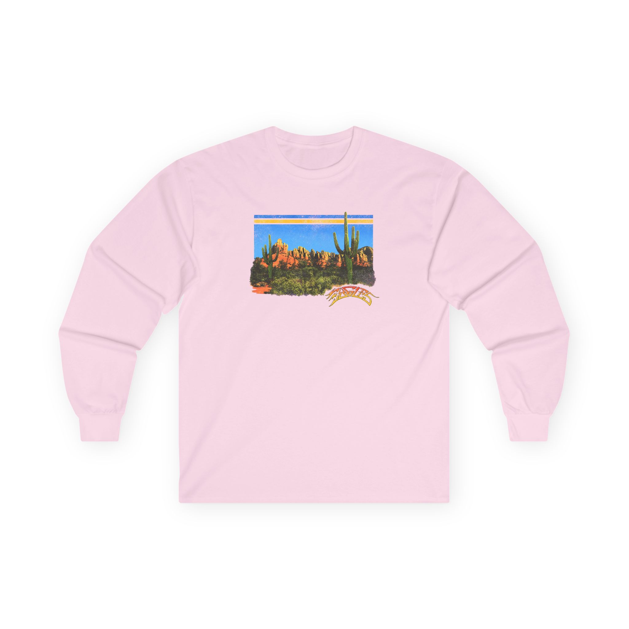 The Eagles Peaceful Easy Feeling Desert Unisex Ultra Cotton Long Sleeve Tee - Image 11