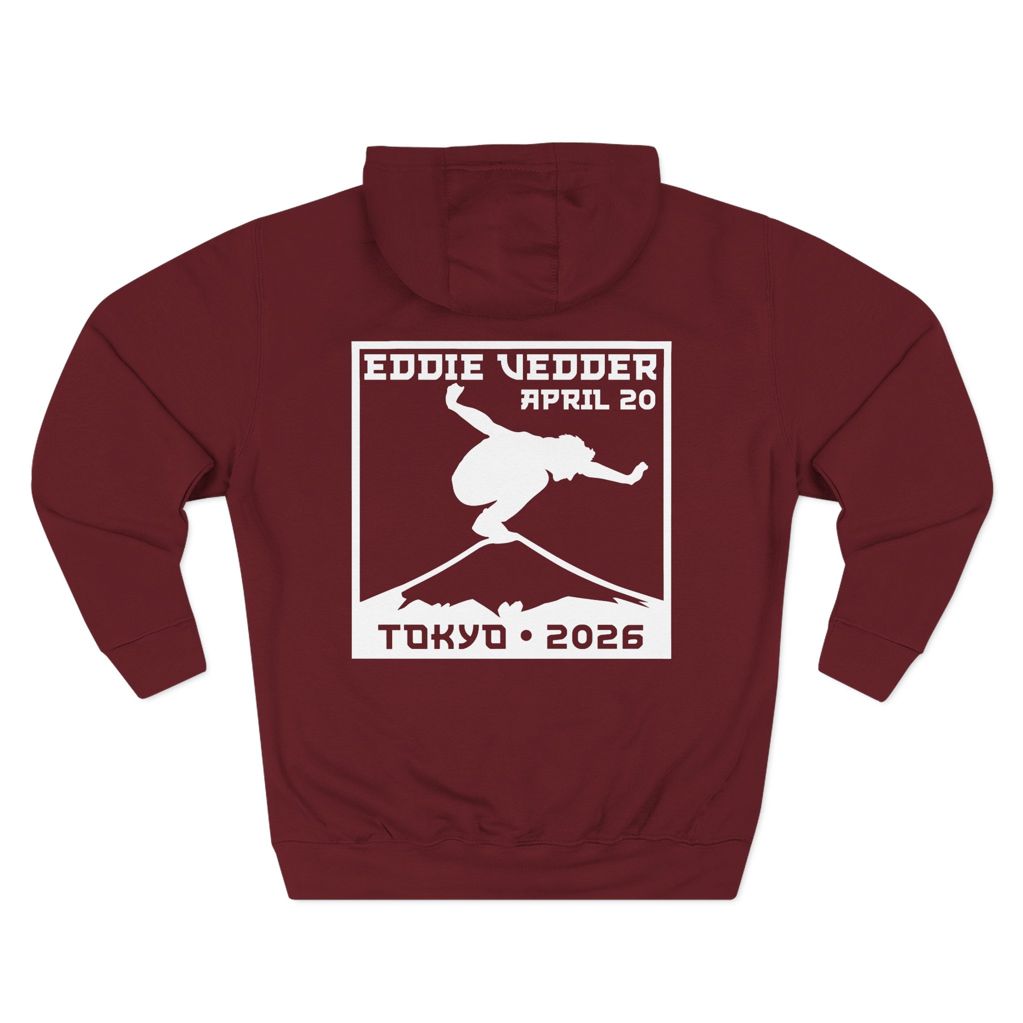 Eddie Vedder 2026 Tokyo Three-Panel Fleece Hoodie - Image 10