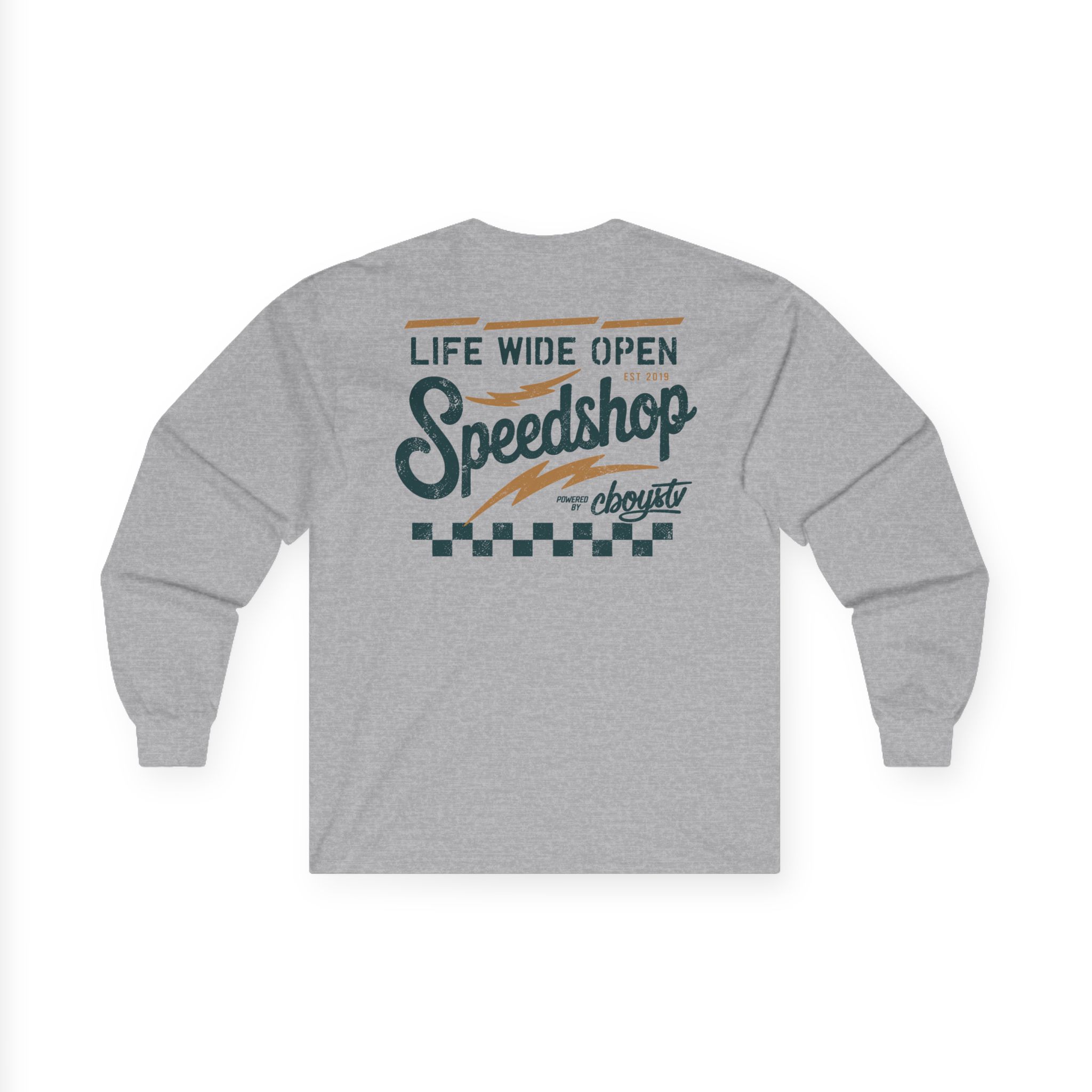 Cboystv Speed Shop Unisex Ultra Cotton Long Sleeve Tee - Image 6